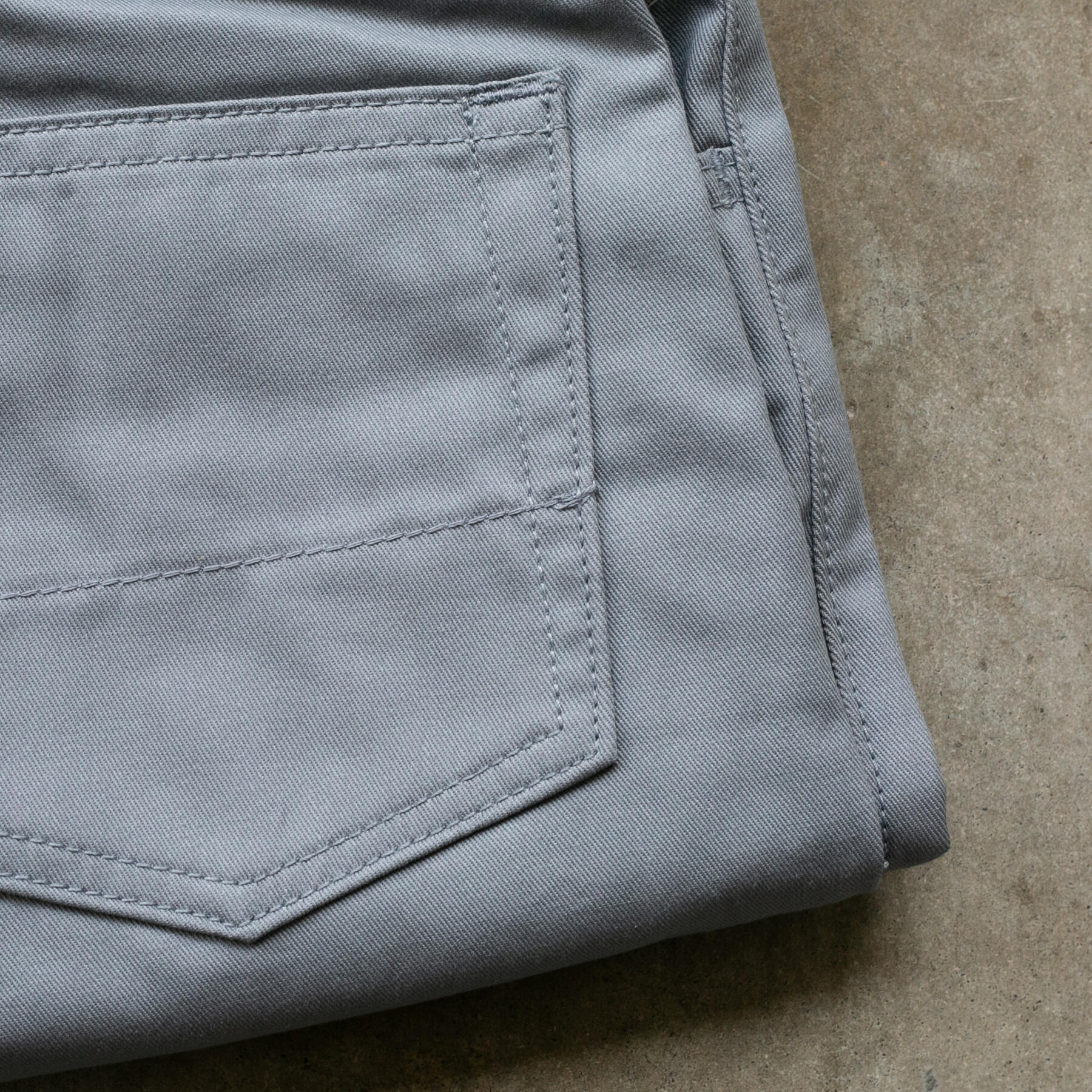 gustin #439 classic twill 5 pocket - steel