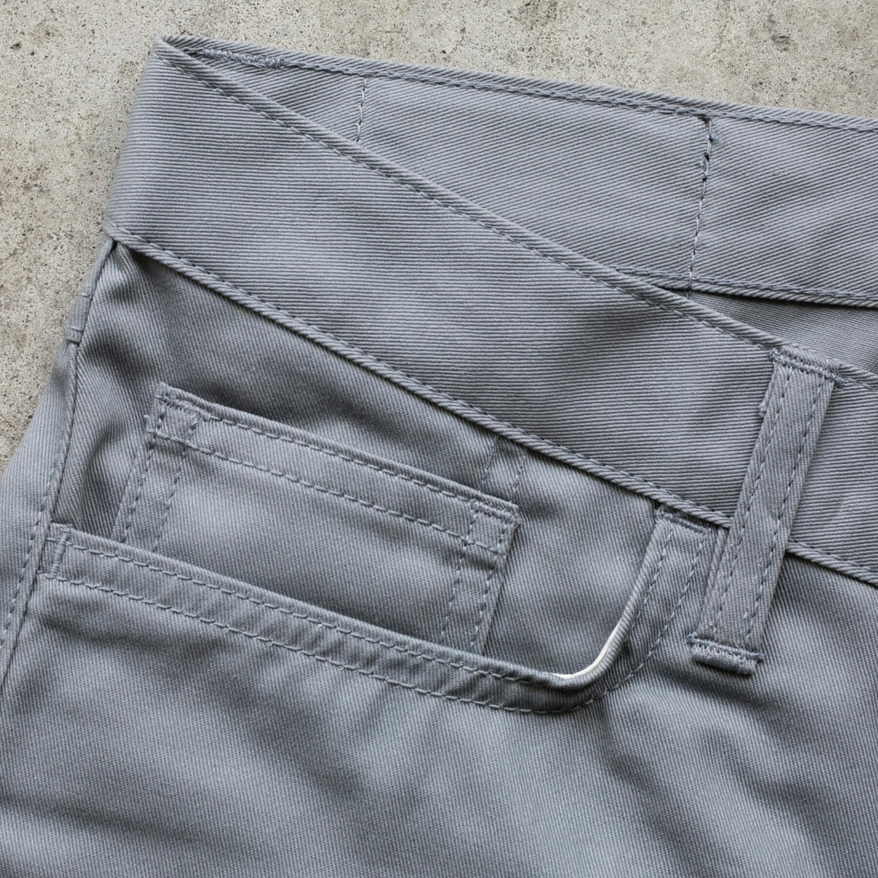 gustin #439 classic twill 5 pocket - steel