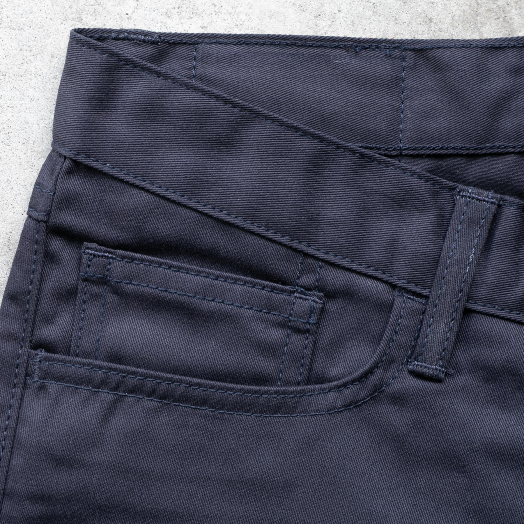gustin #440 classic twill 5 pocket - midnight