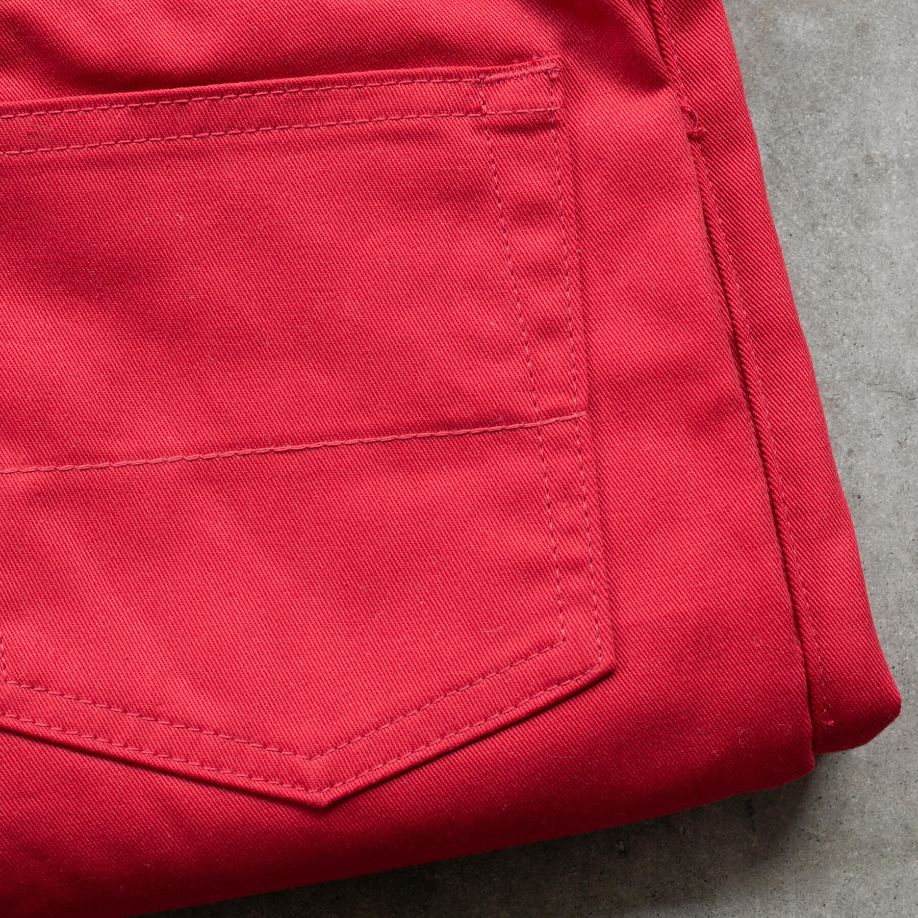 gustin #442 classic twill 5 pocket - red