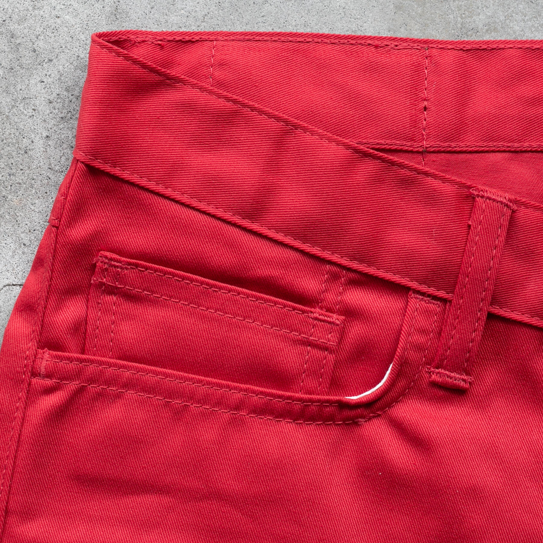 gustin #442 classic twill 5 pocket - red