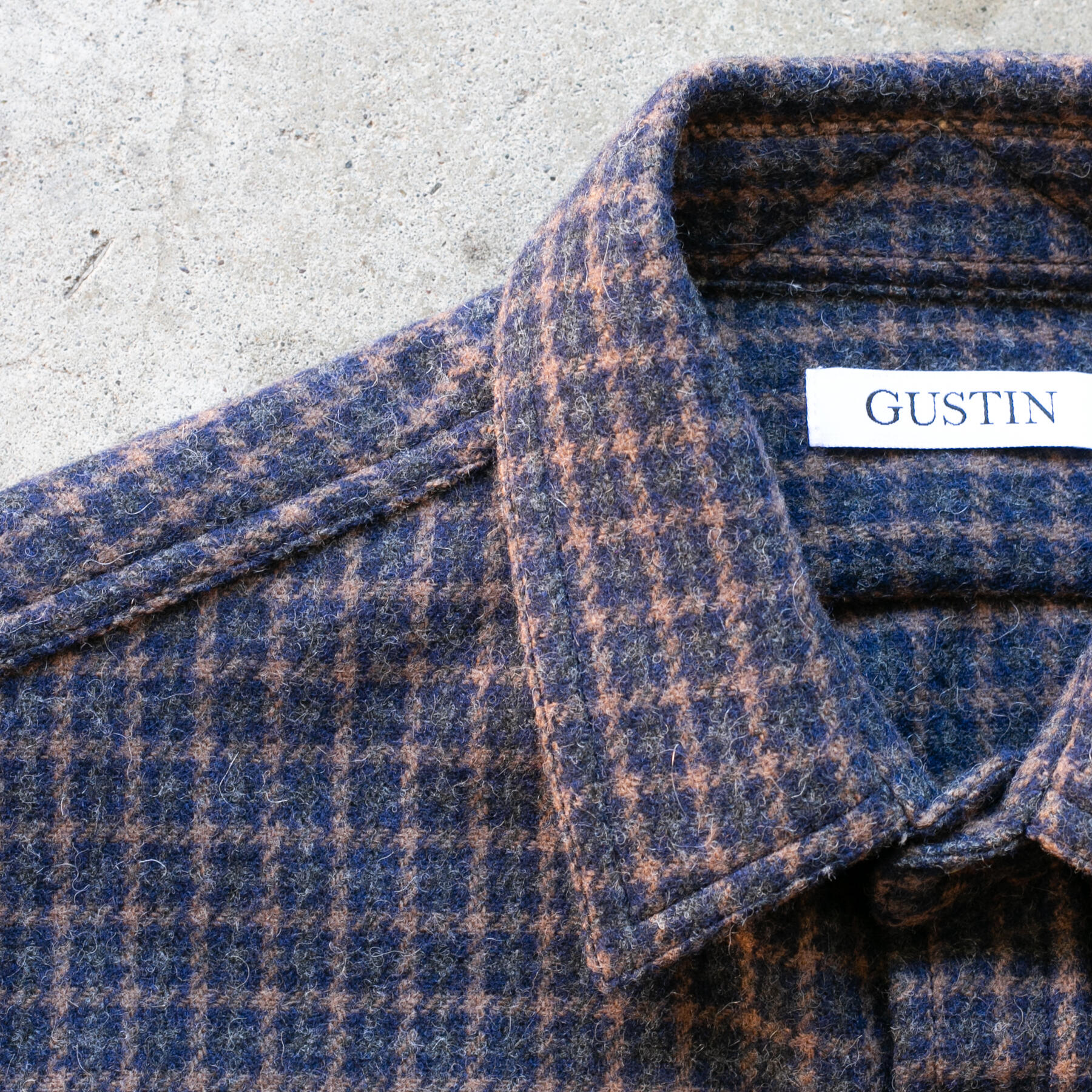 gustin #1258 the gun club check - wood