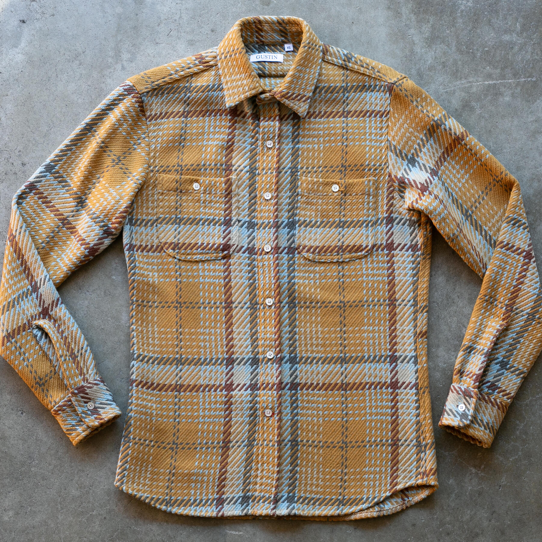 gustin #1259 monster rope shirt - retro multi