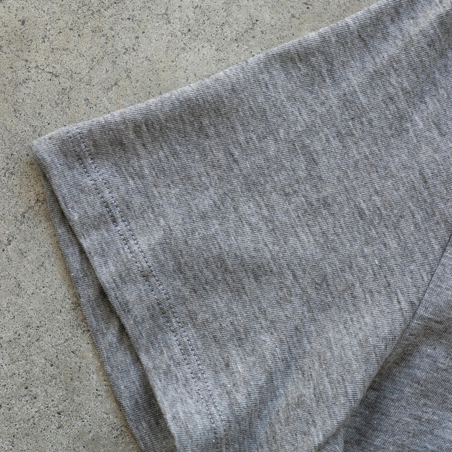 gustin yak wool t-shirt - titanium