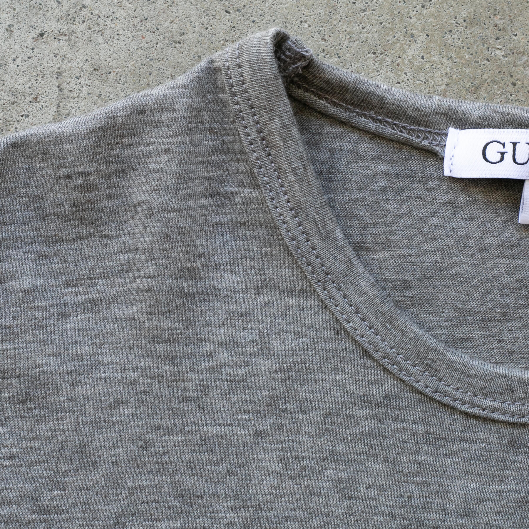 gustin yak wool t-shirt - titanium