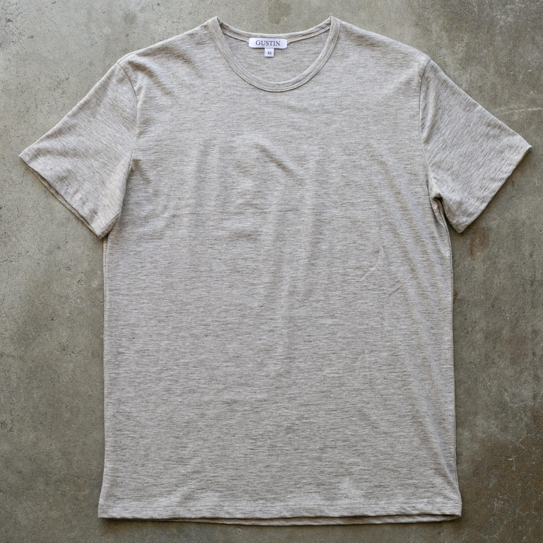 gustin yak wool t-shirt - oatmeal