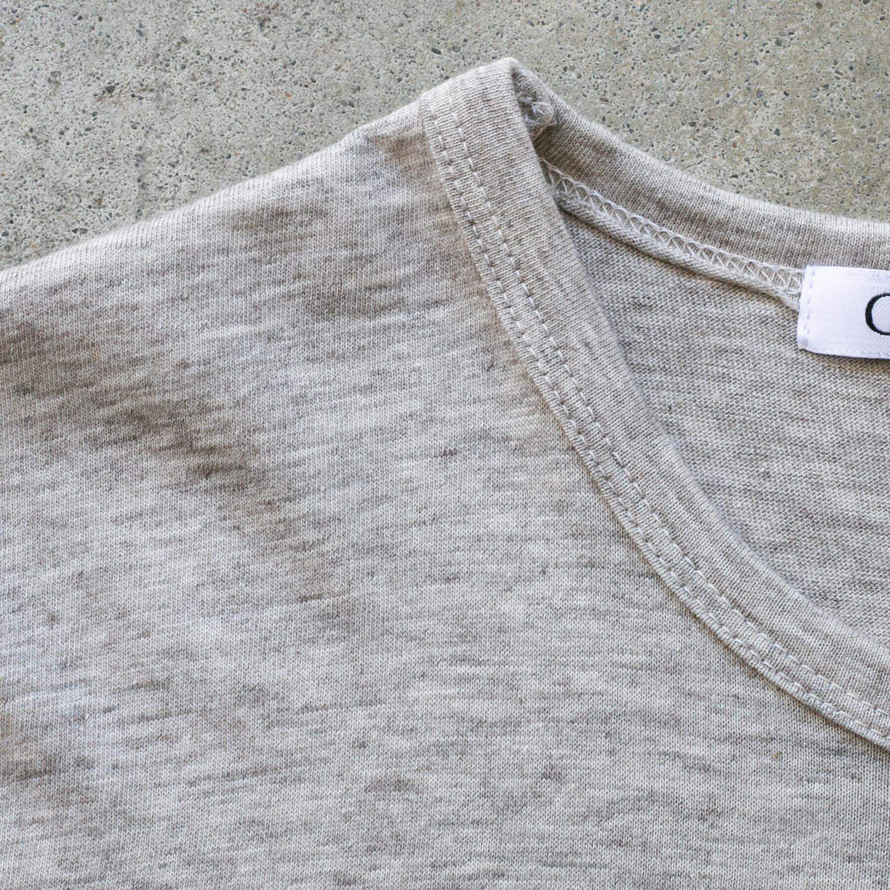 gustin yak wool t-shirt - oatmeal