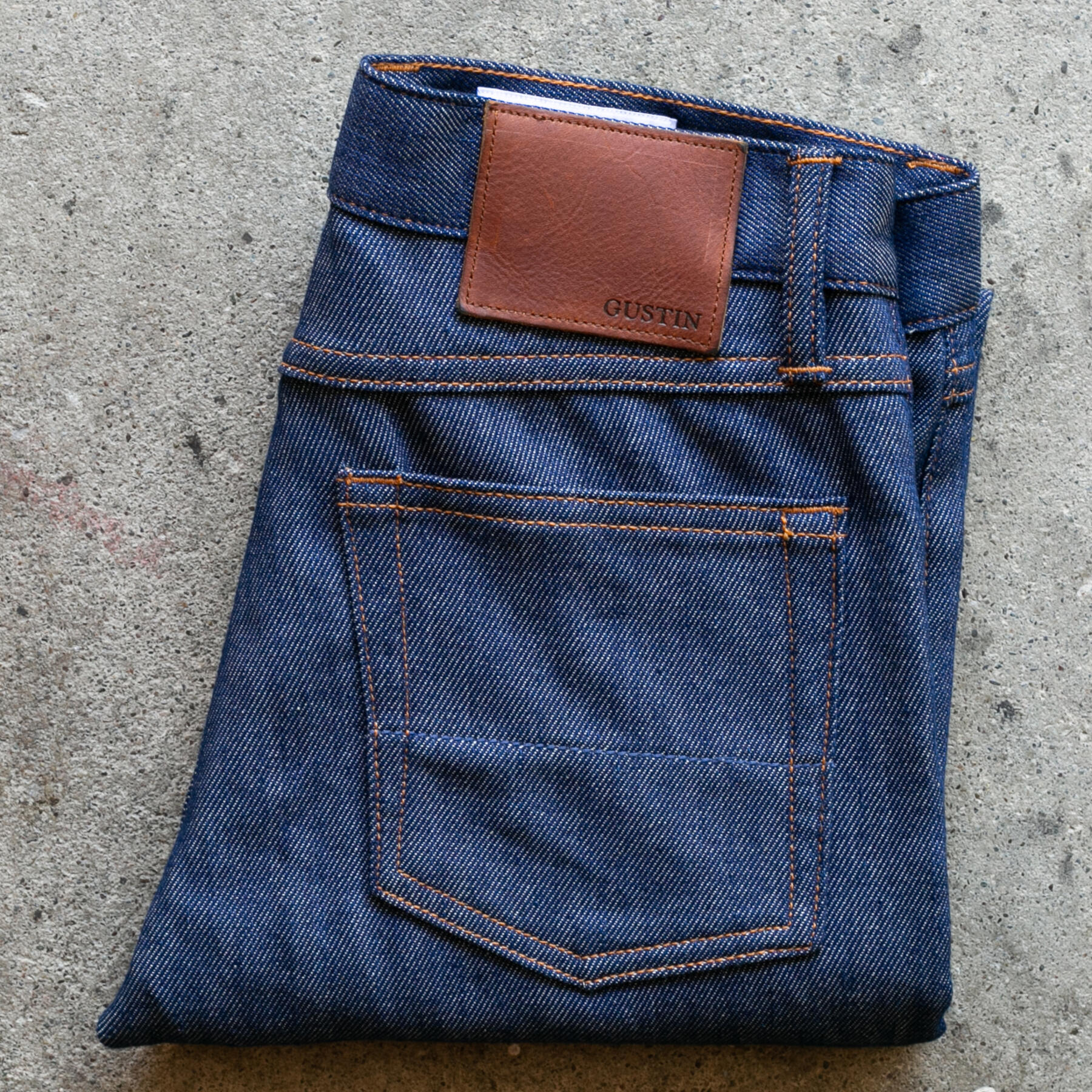 gustin #448 indigo x plaid