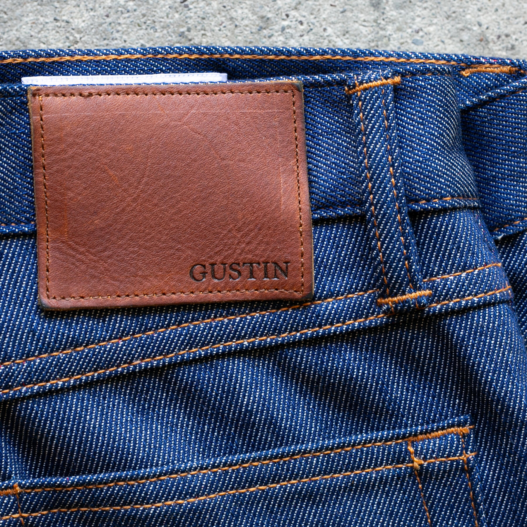 gustin #448 indigo x plaid