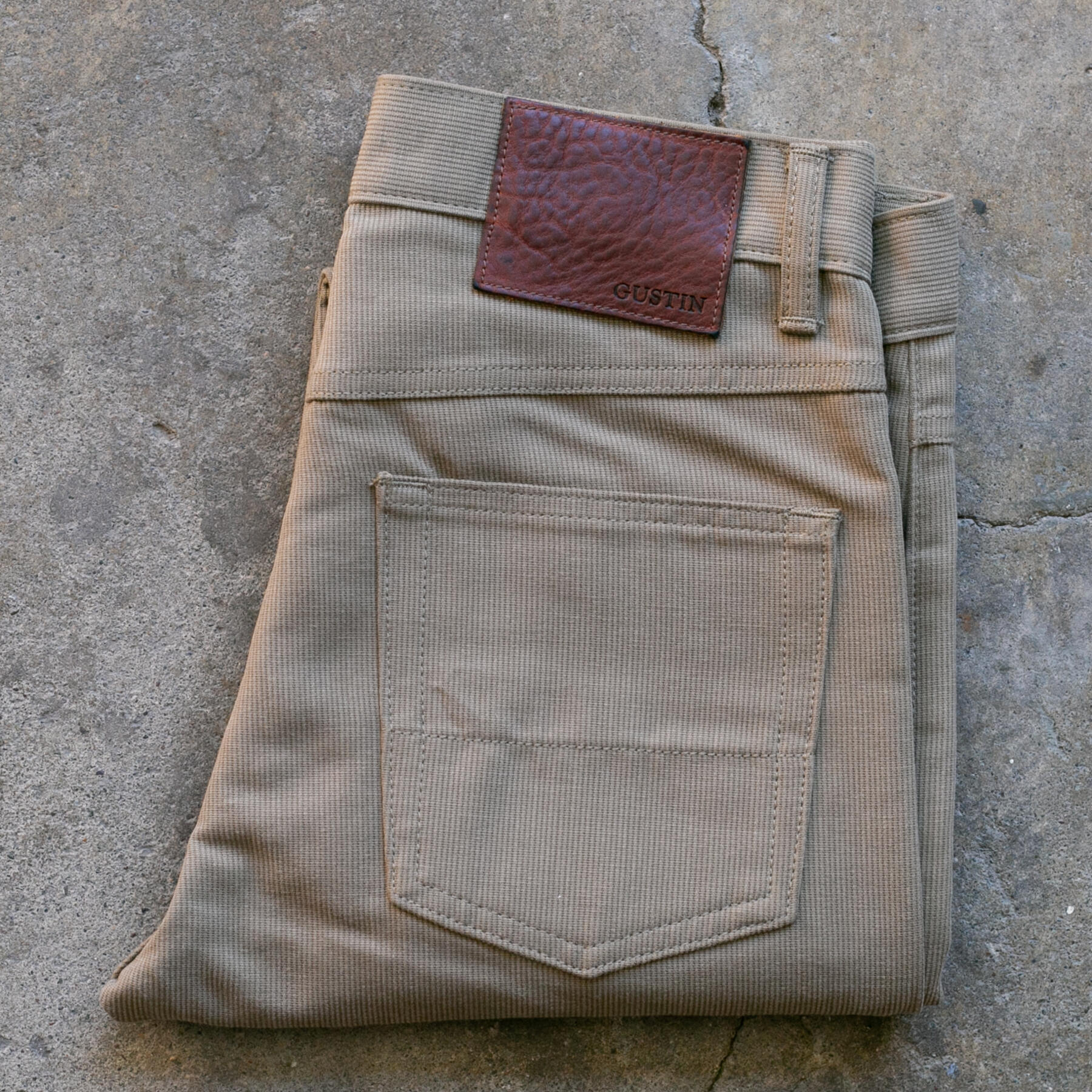 gustin #85 american bedford 5 pocket - desert
