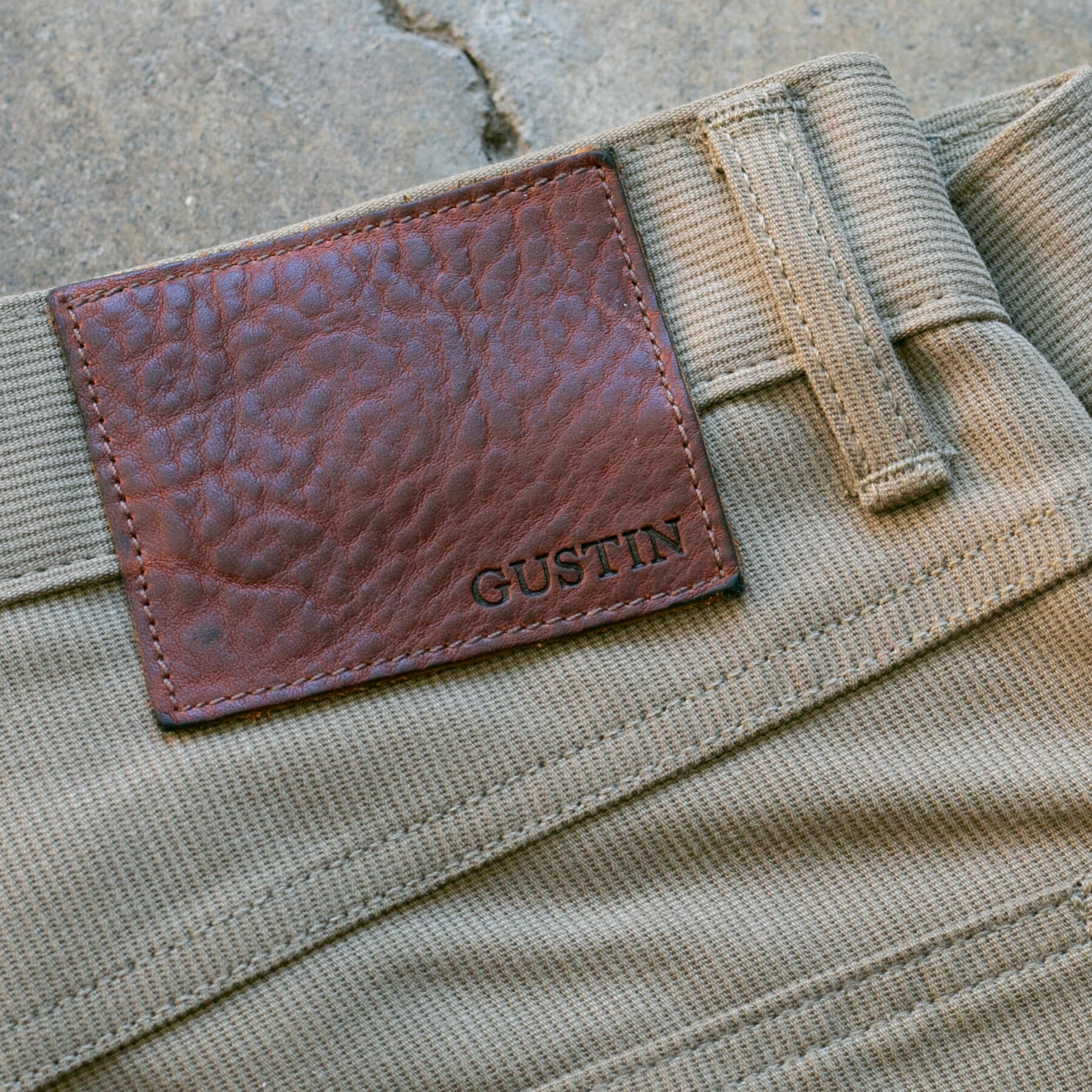 gustin #85 american bedford 5 pocket - desert