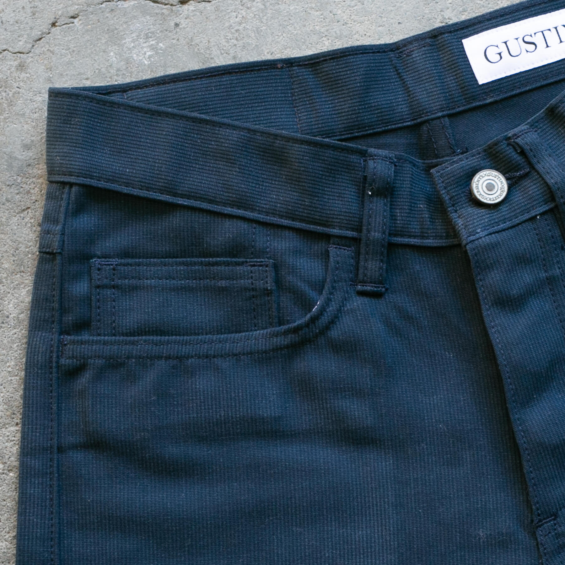 gustin #84 american bedford 5 pocket - navy
