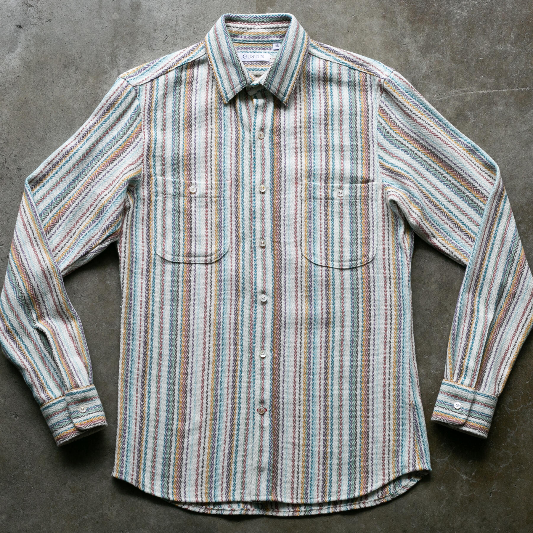 gustin #1272 big rope - natural stripe