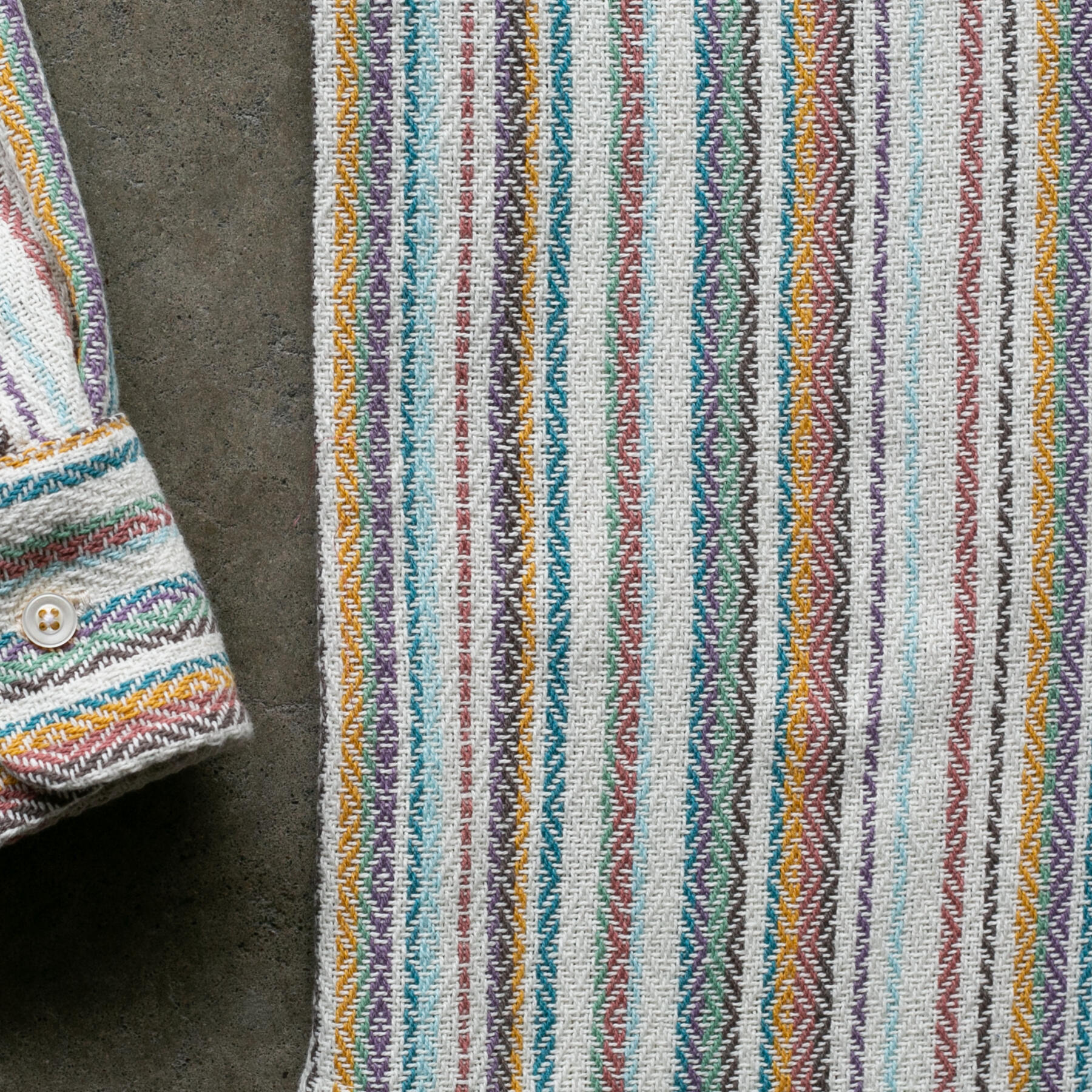 gustin #1272 big rope - natural stripe