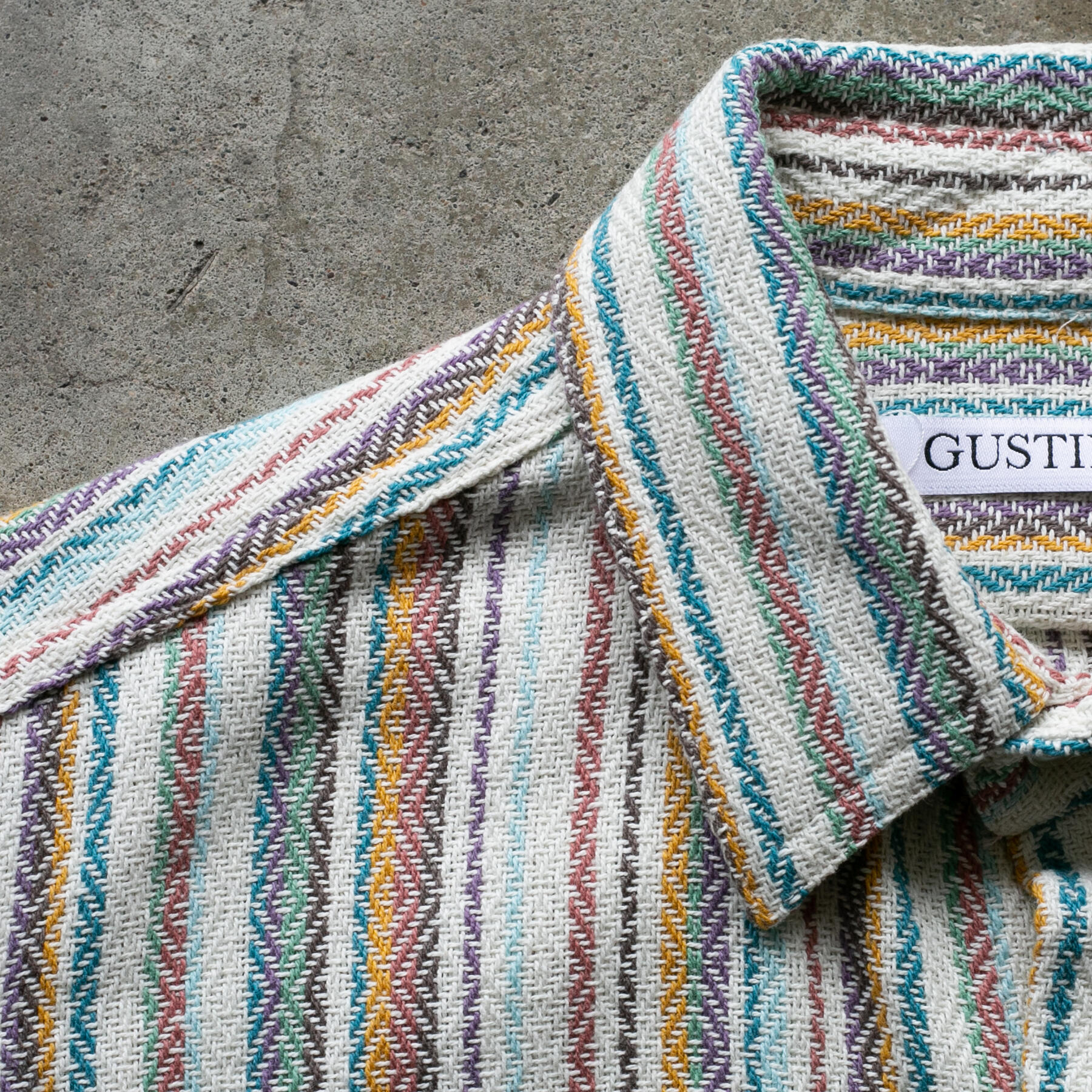 gustin #1272 big rope - natural stripe