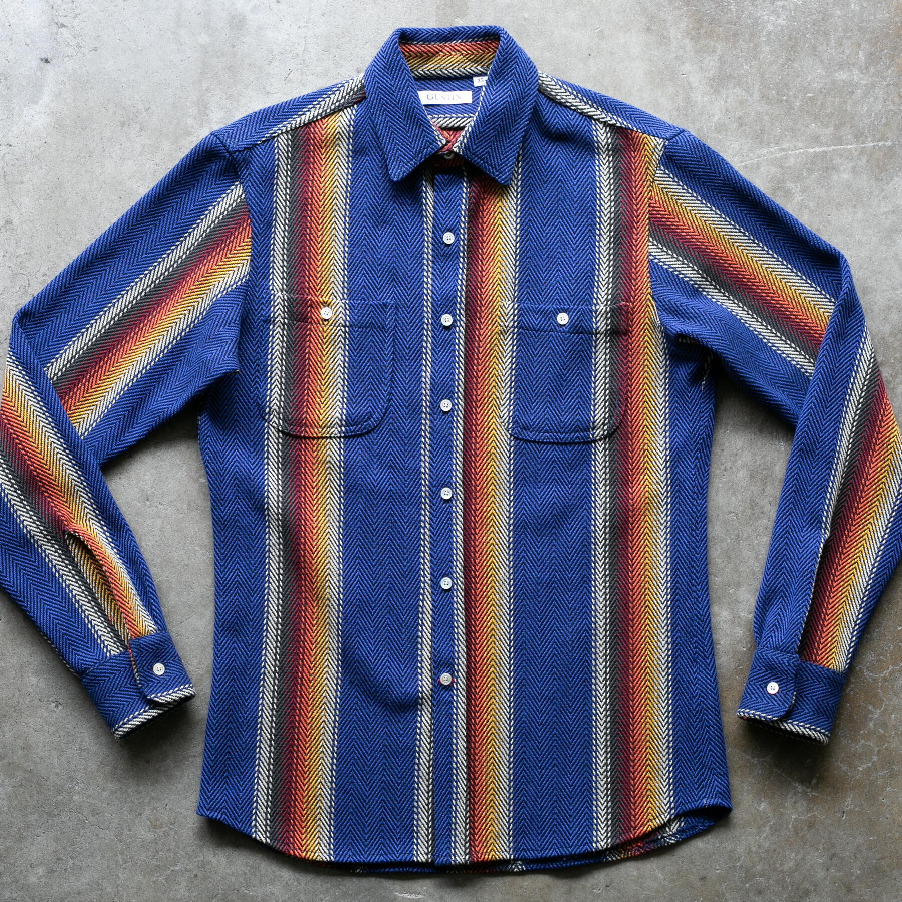 gustin #1271 big rope - blue stripe
