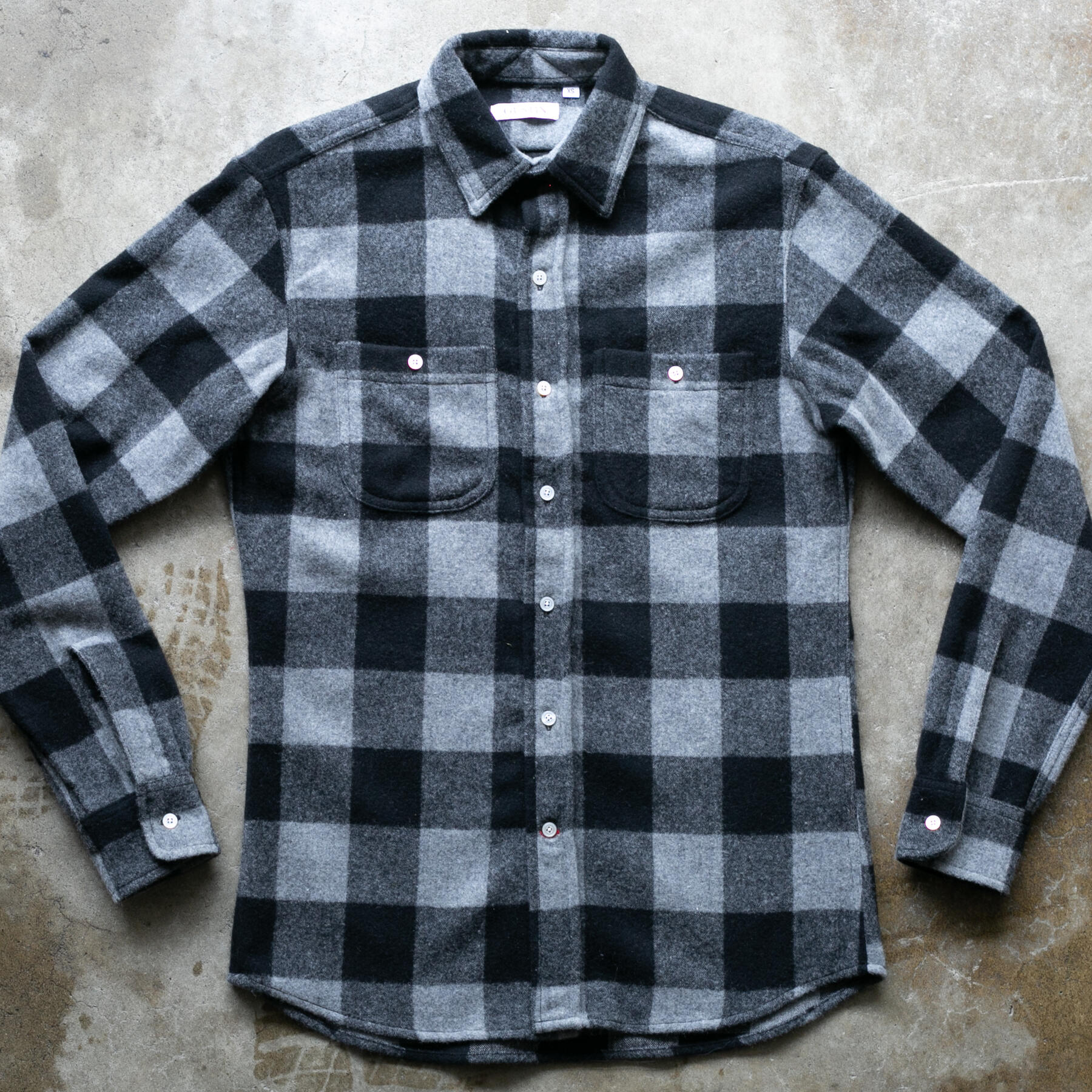 gustin #1275 electric buffalo check - titanium