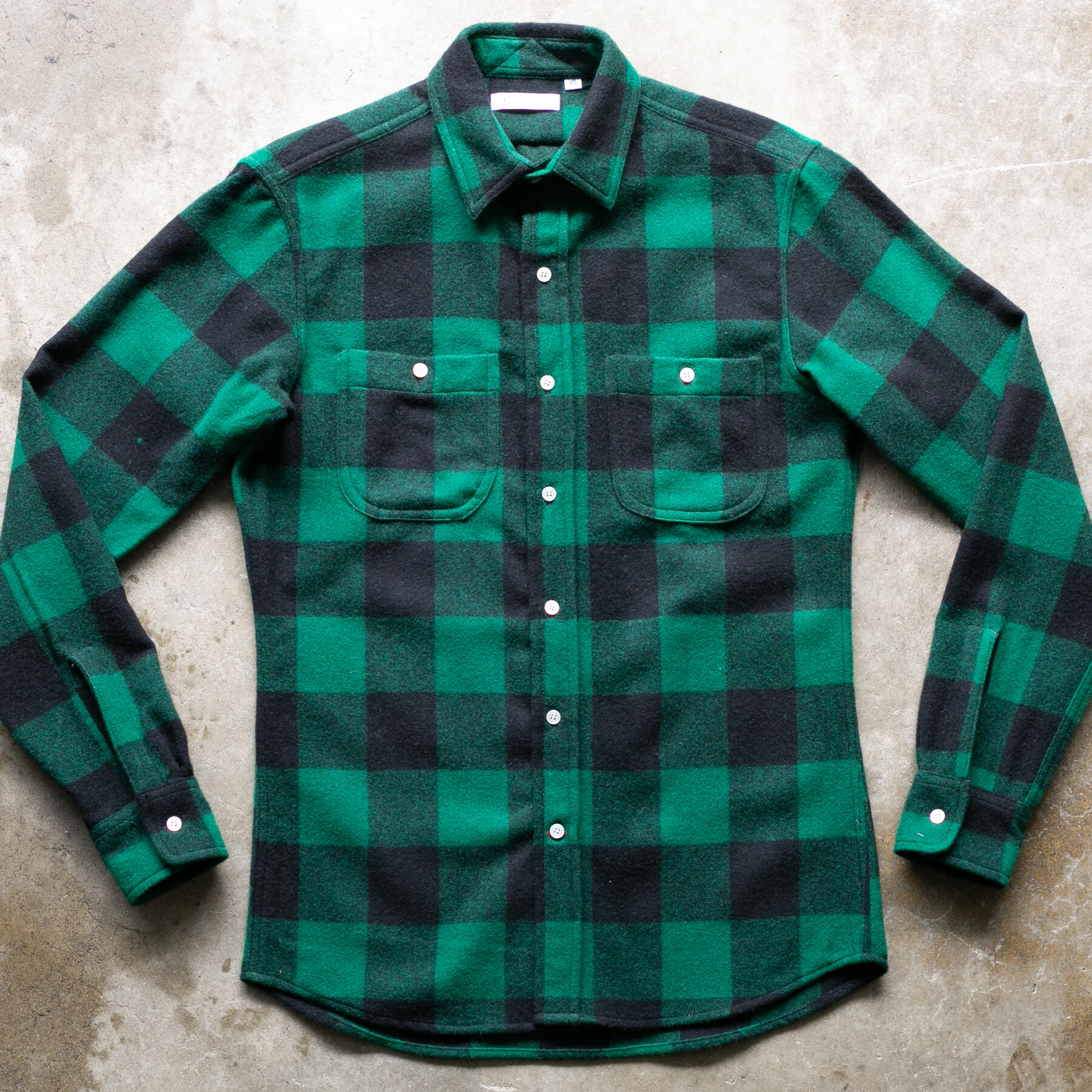 gustin #1276 electric buffalo check - forest