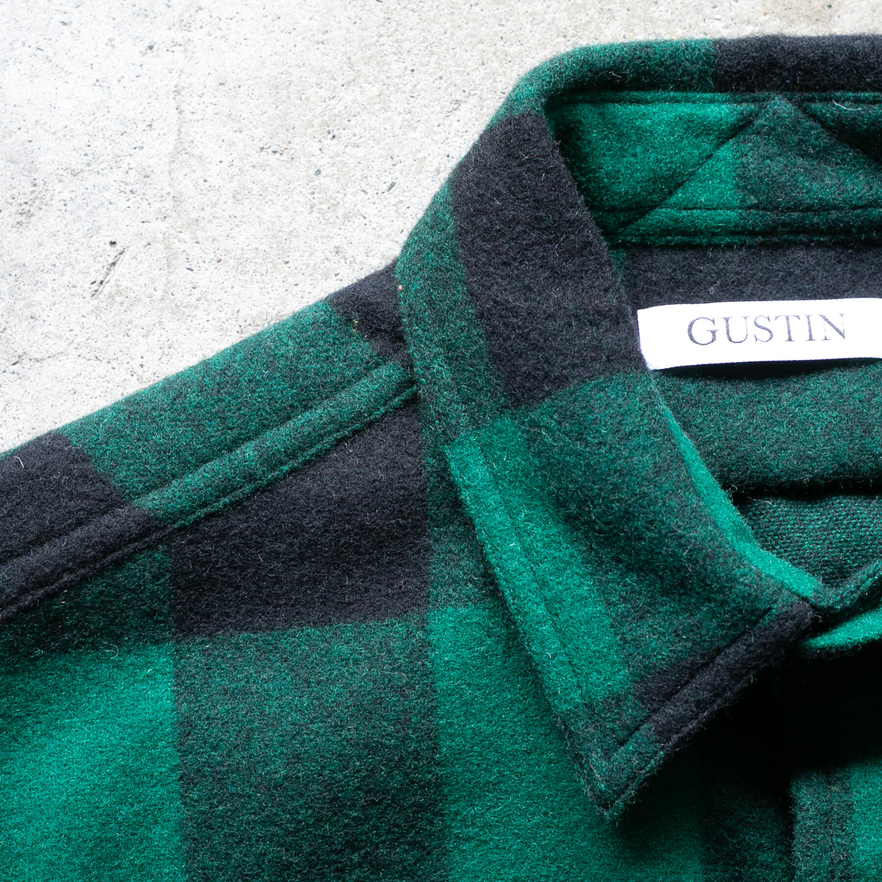 gustin #1276 electric buffalo check - forest