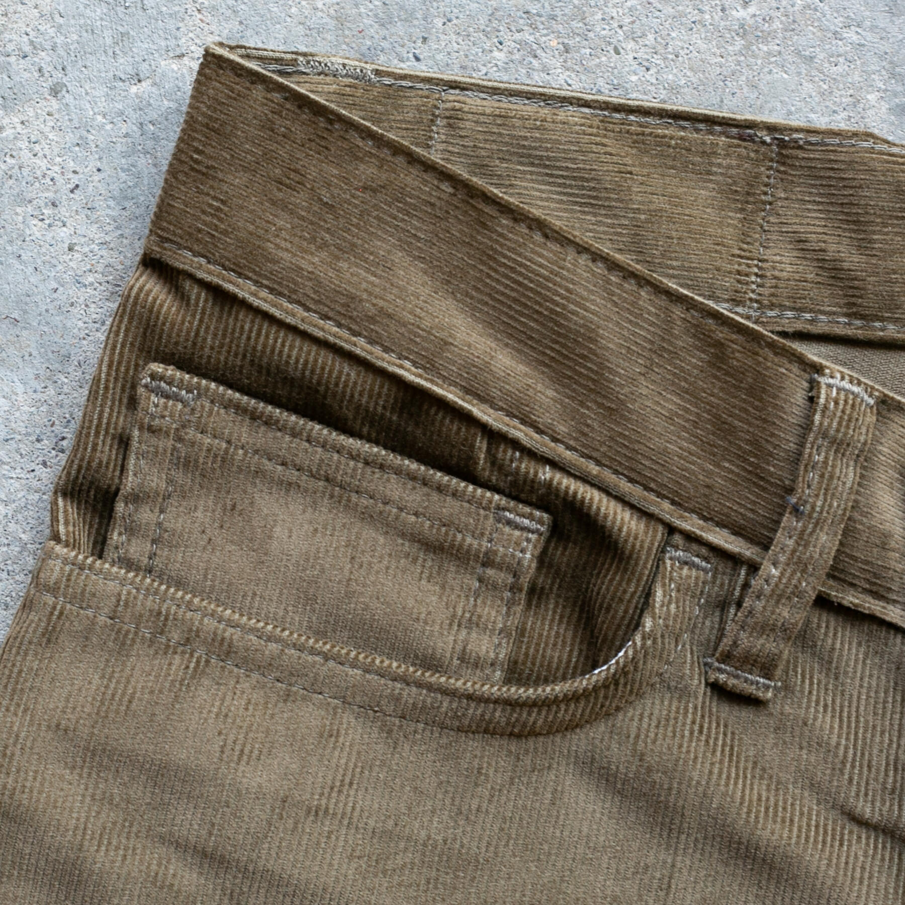 gustin #456 the pima corduroys - olive