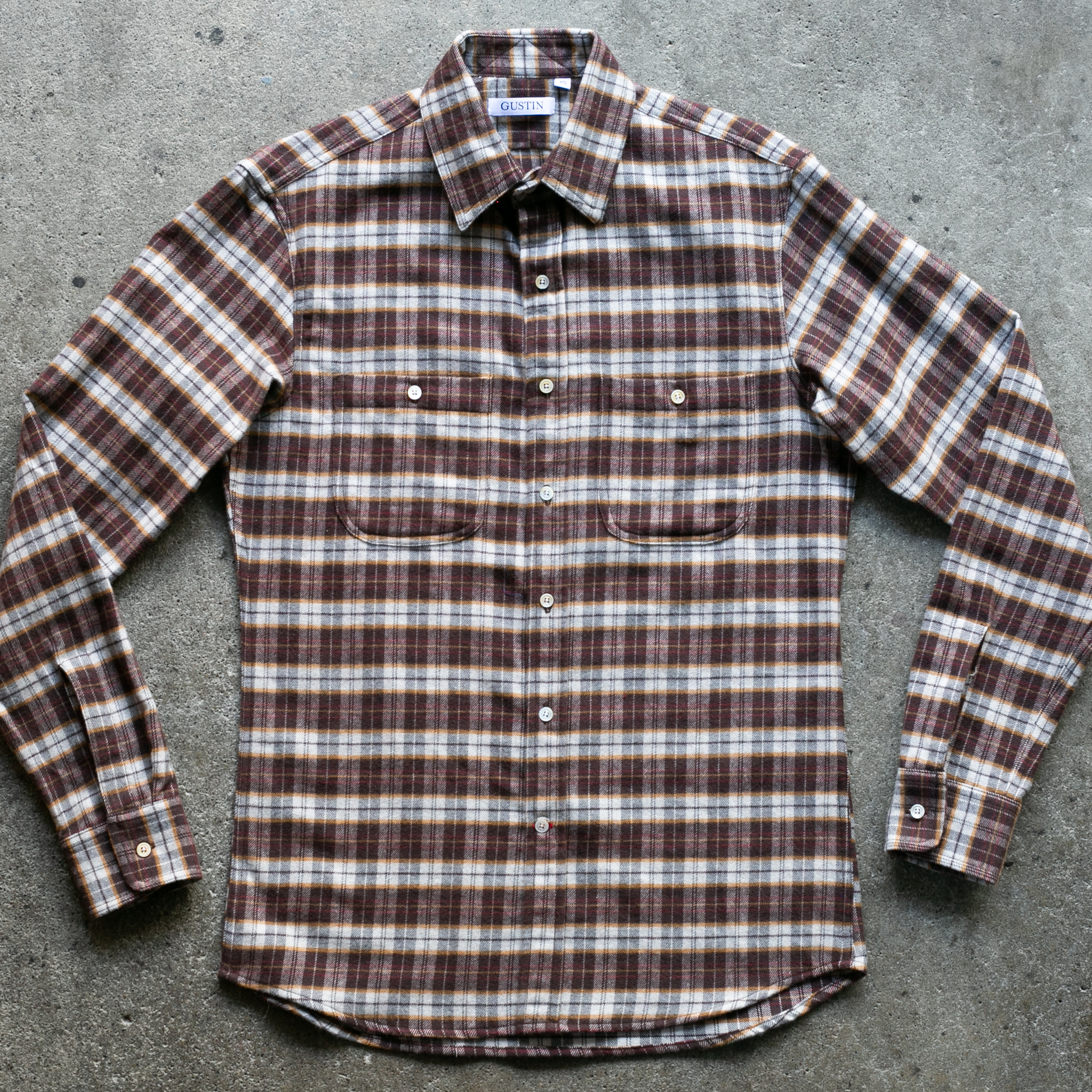 トップス Wool Fulling Flannel Shirt moss3_720x.jpg?v=1740686174