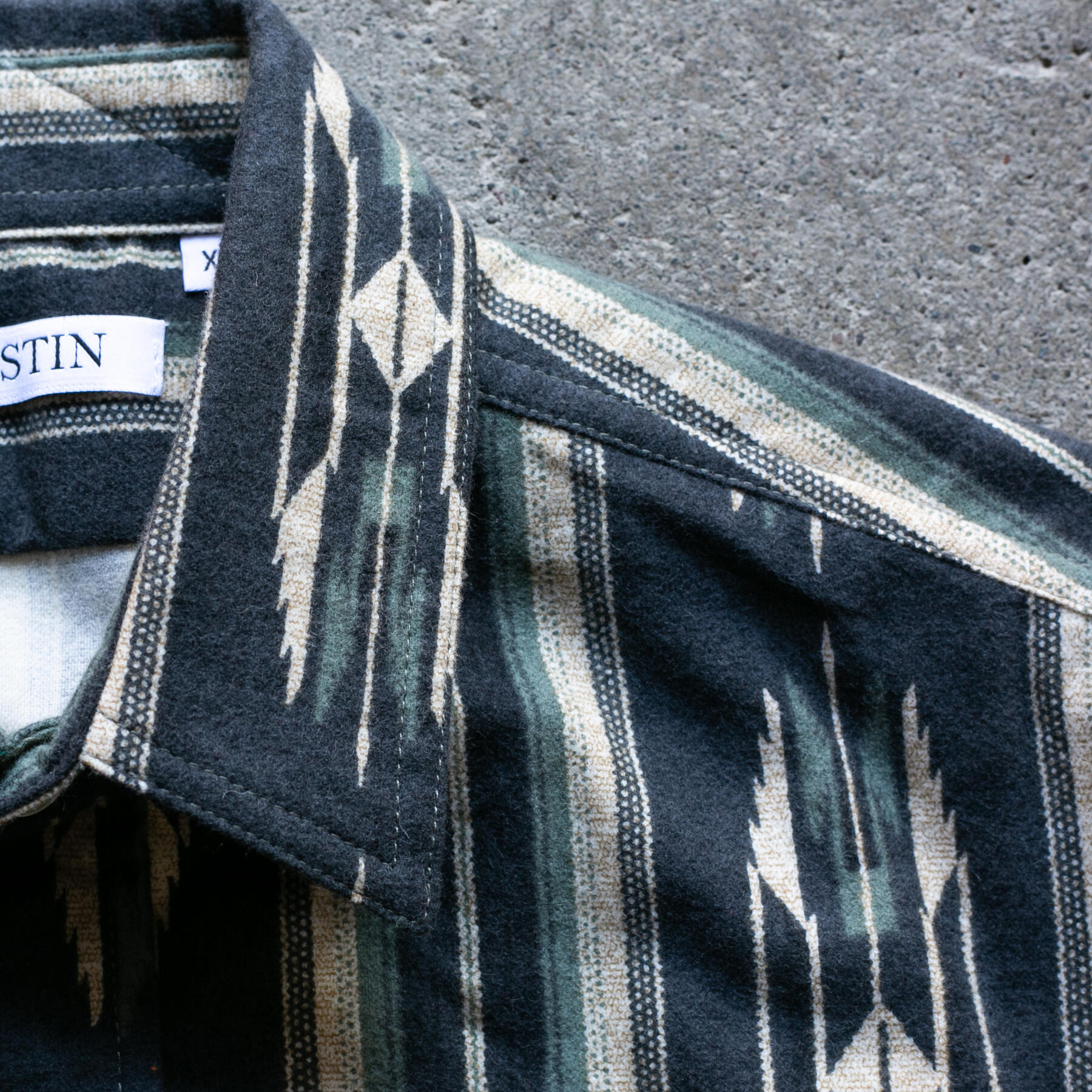 gustin #1292 wild west shirt - ash