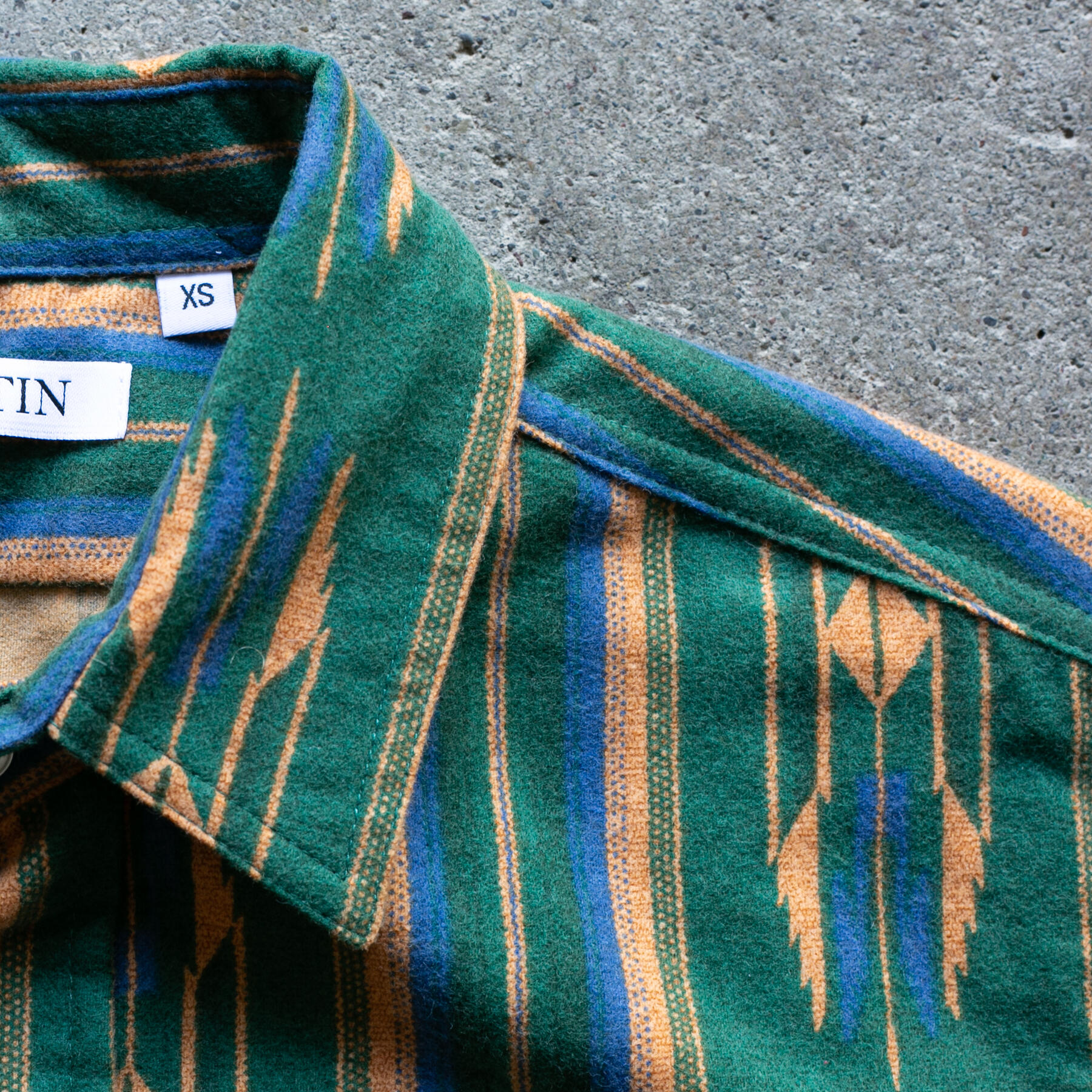 gustin #1290 wild west shirt - frog