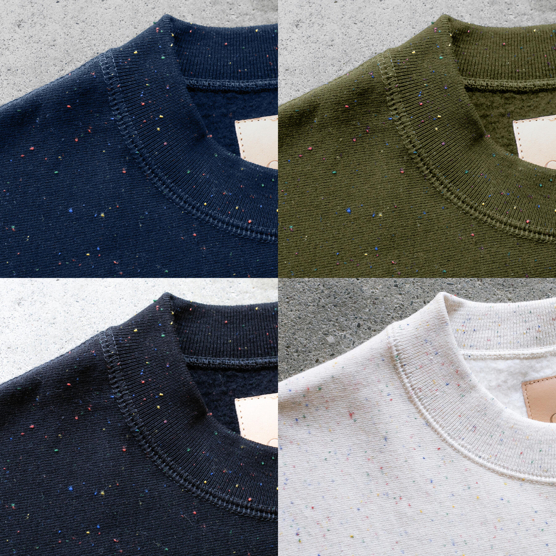 gustin rainbow nep vintage heavyweight sweatshirt 4 pack