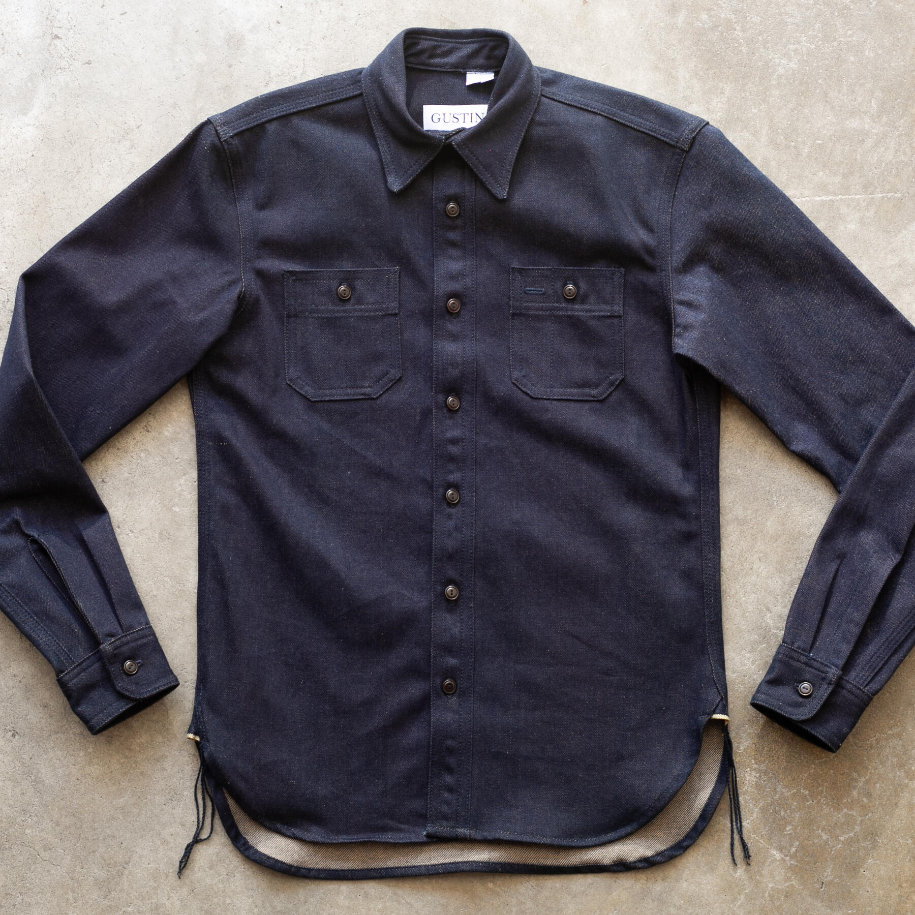 gustin #182 gold fire workshirt