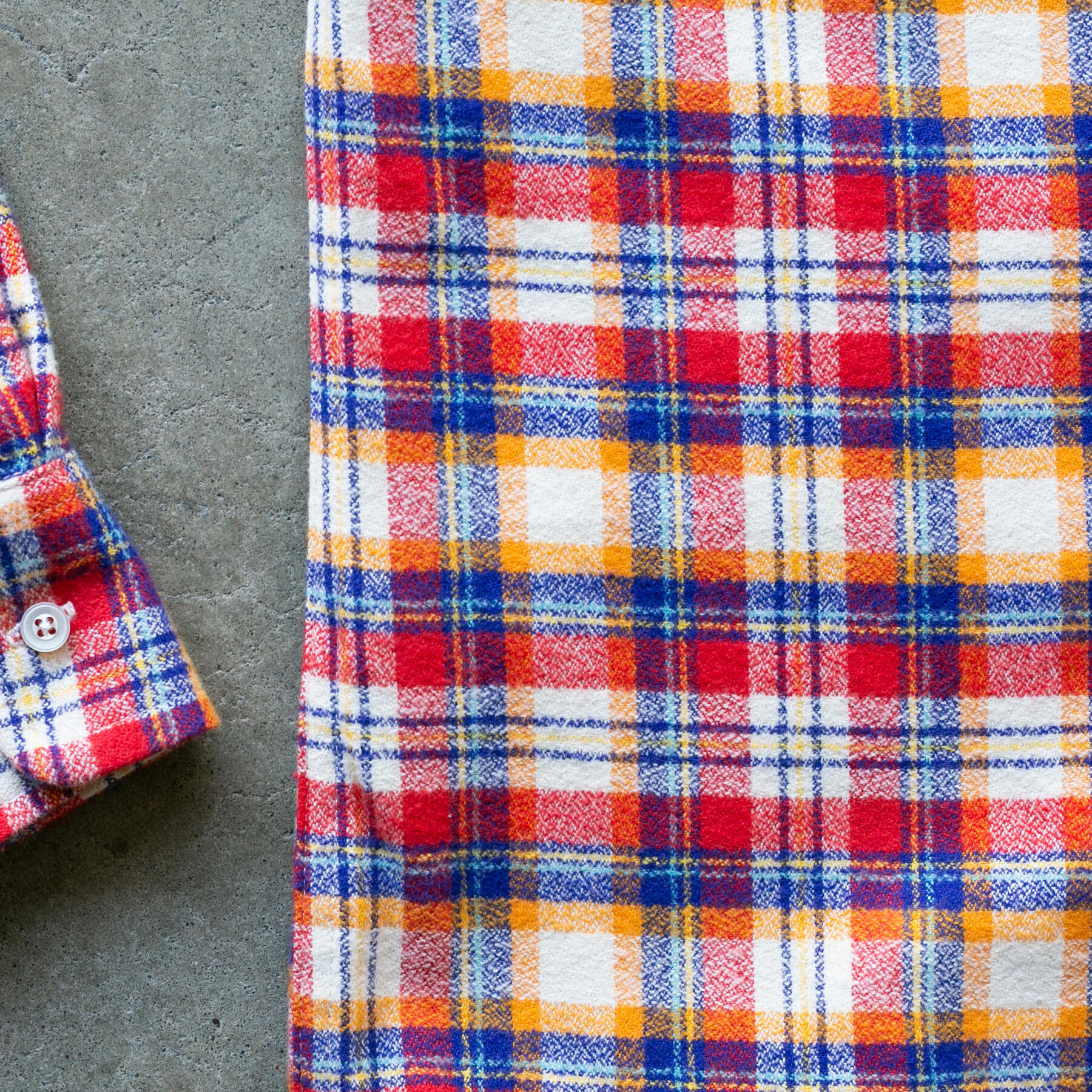 gustin #1300 vivid 50's shirt - rainbow