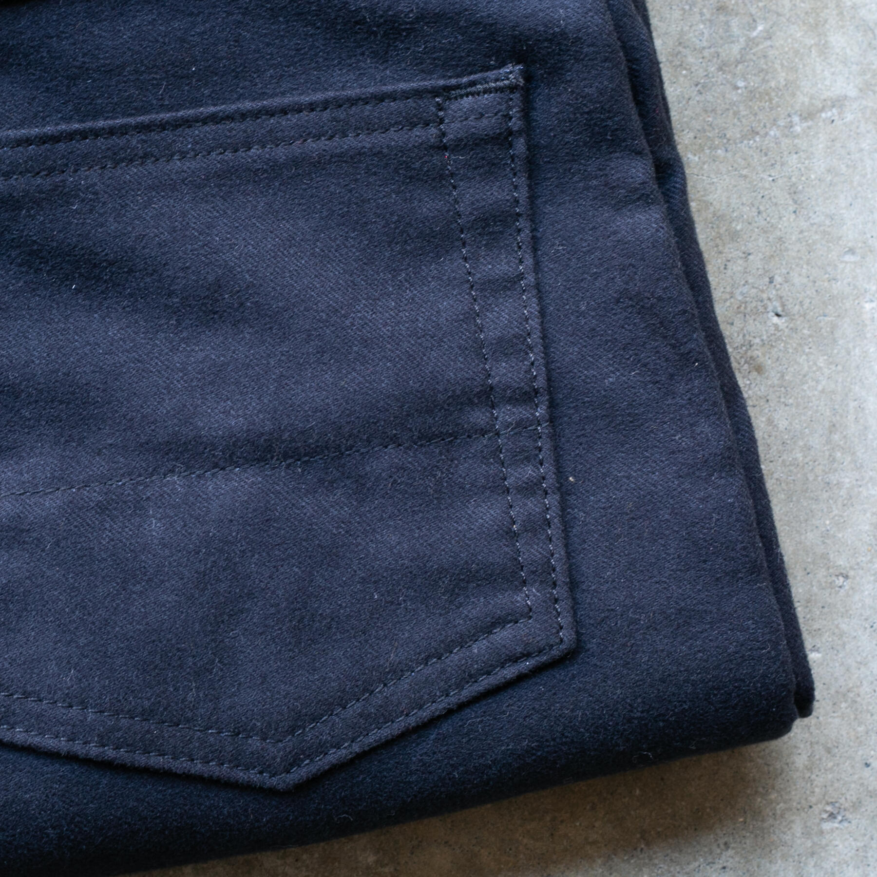 gustin #460 pima twill 5 pocket - midnight