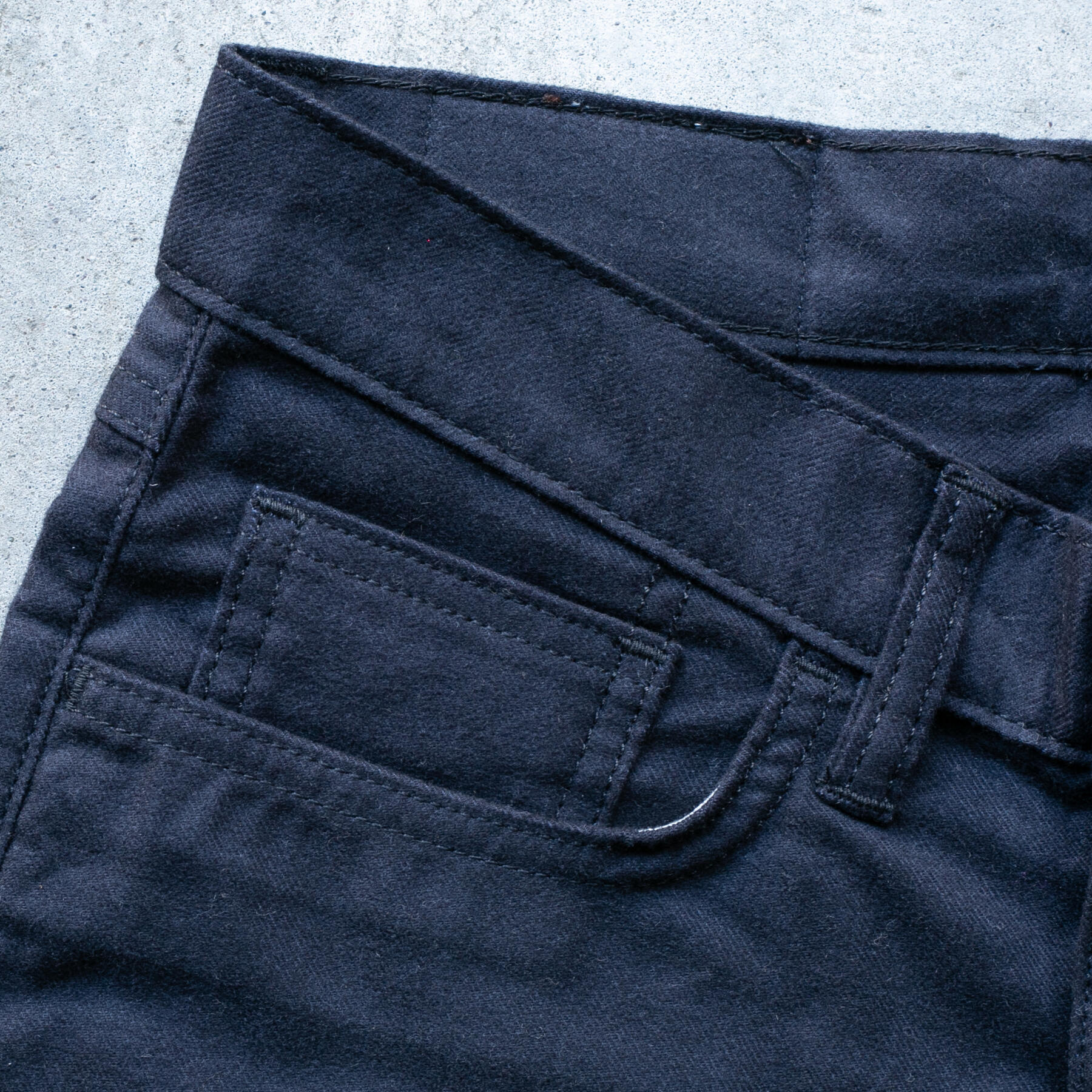 gustin #460 pima twill 5 pocket - midnight
