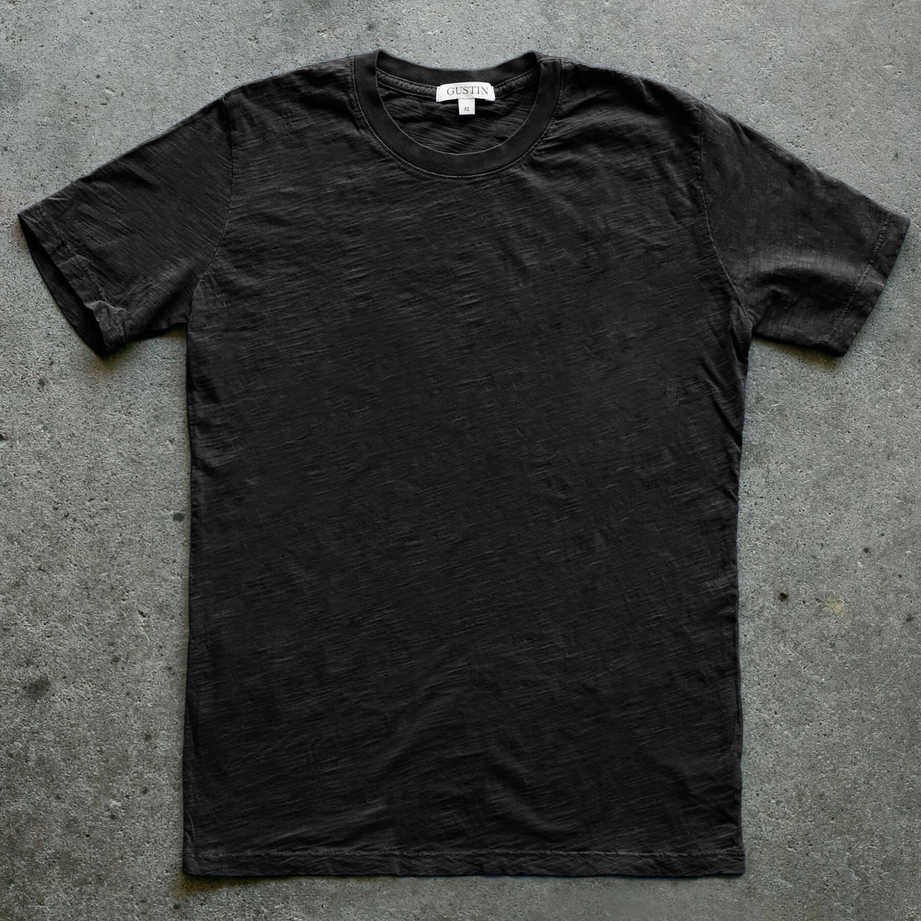 gustin slub t-shirt big 9 collection