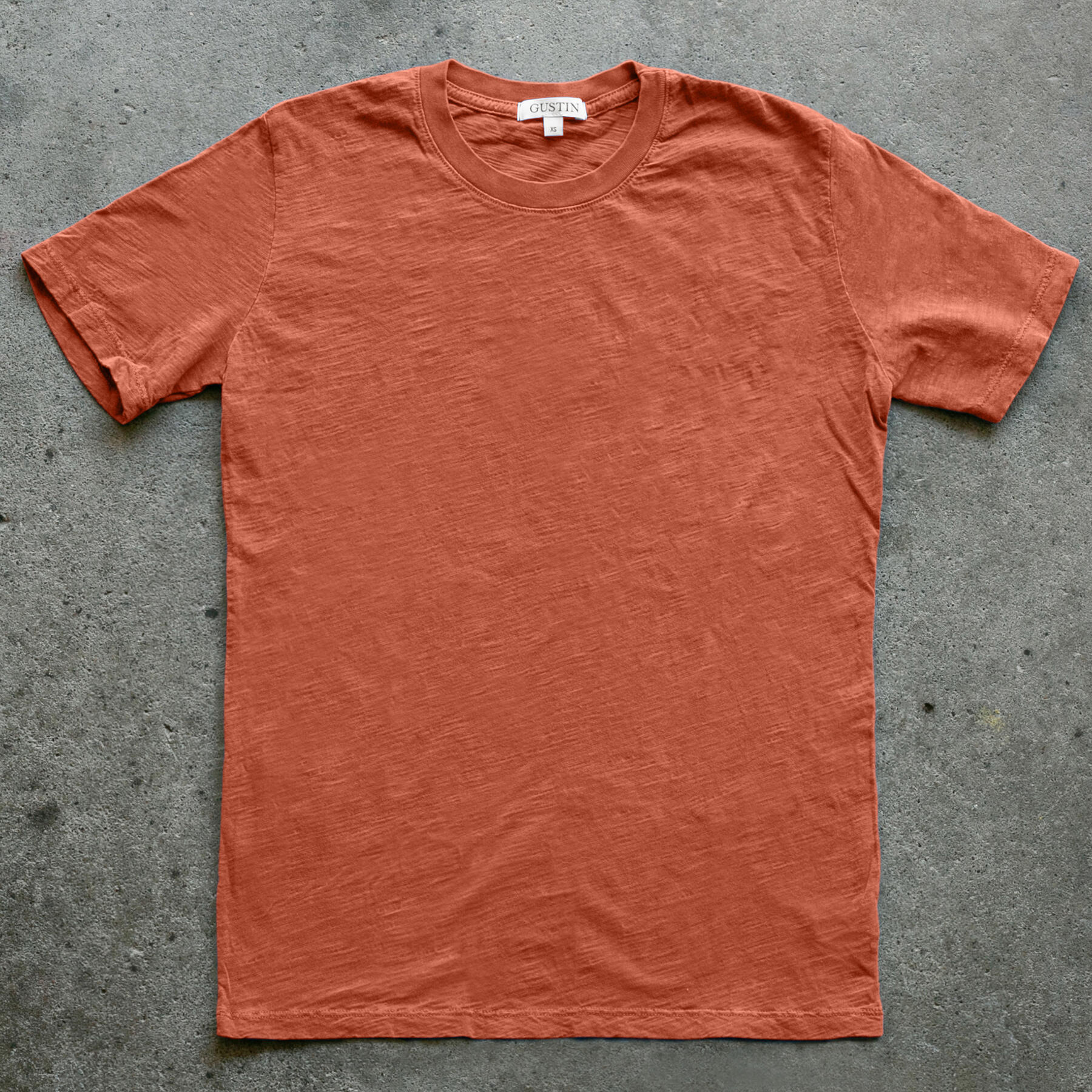gustin slub t-shirt big 9 collection