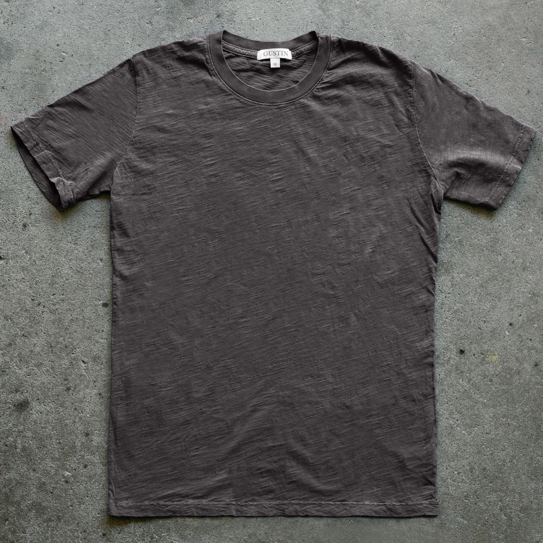 gustin slub t-shirt big 9 collection