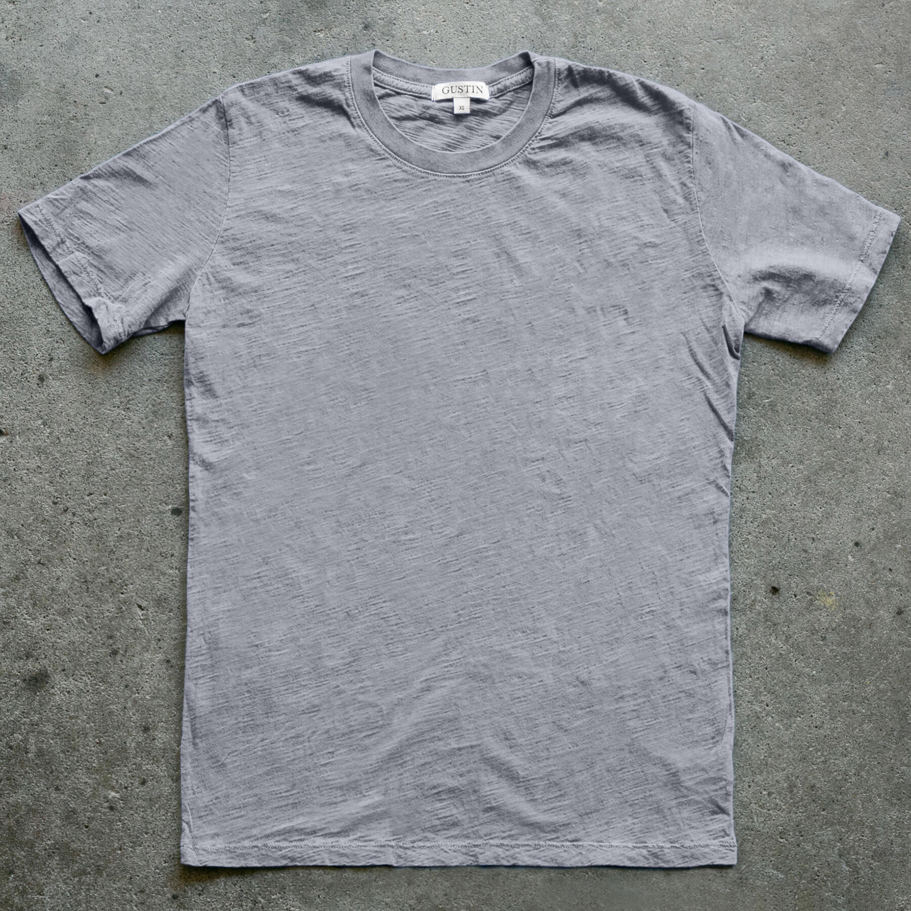 gustin slub t-shirt big 9 collection