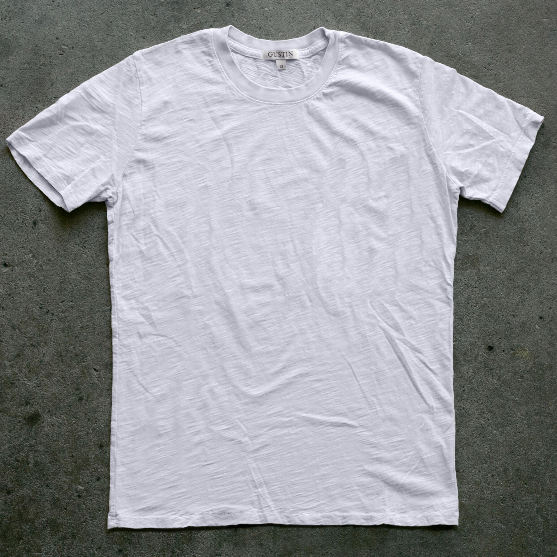 gustin slub t-shirt big 9 collection