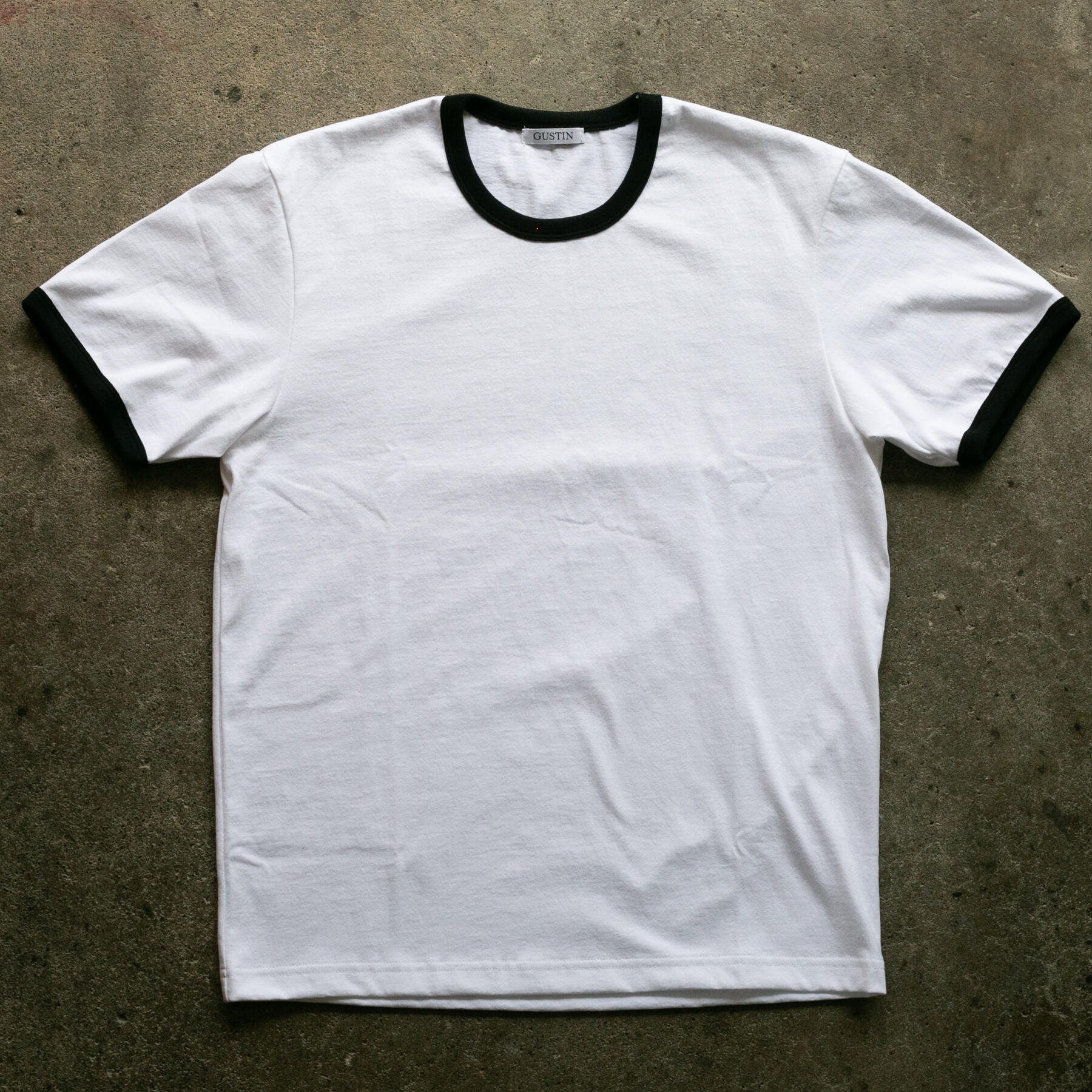gustin american heavy ringer t-shirt 4 pack