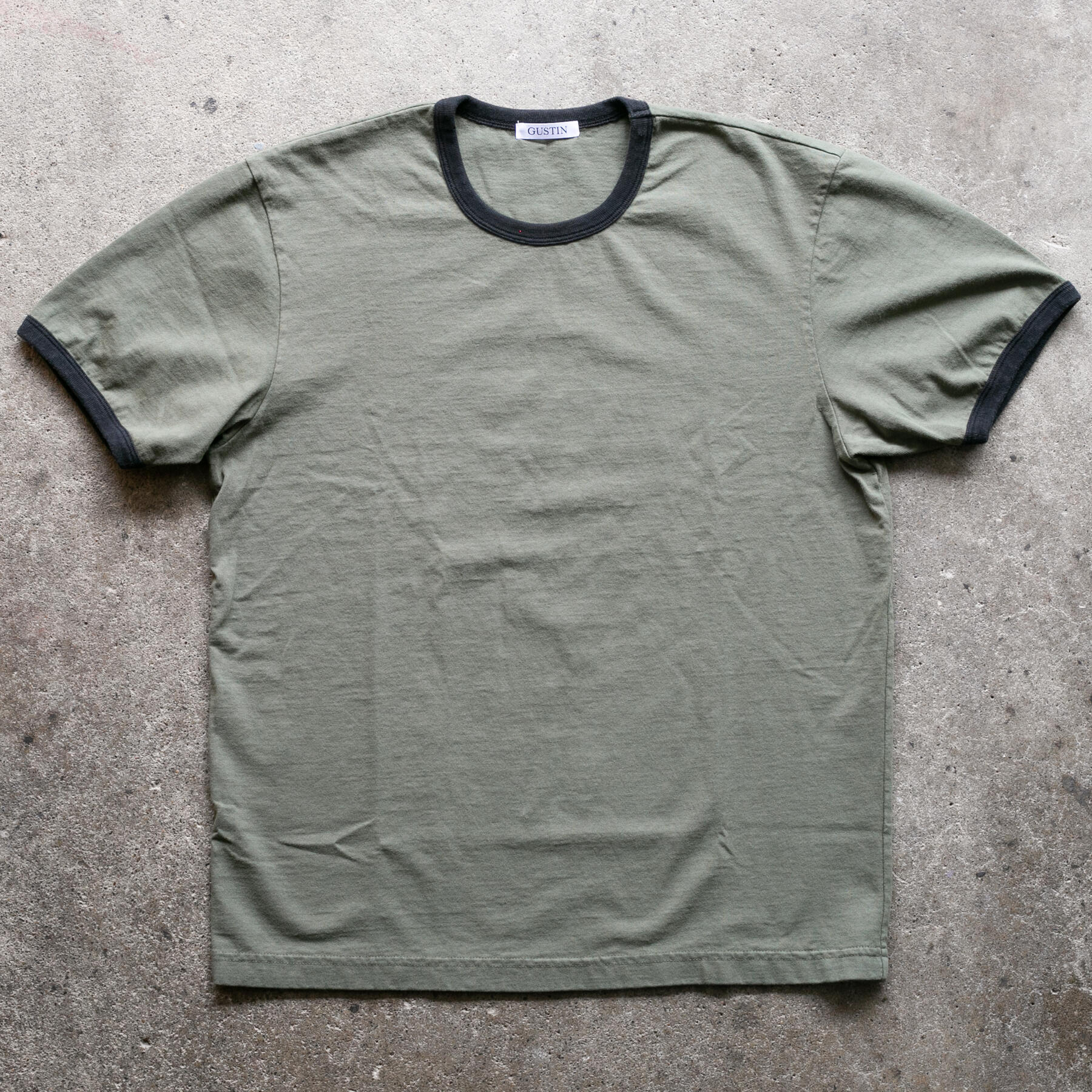 gustin american heavy ringer t-shirt 4 pack
