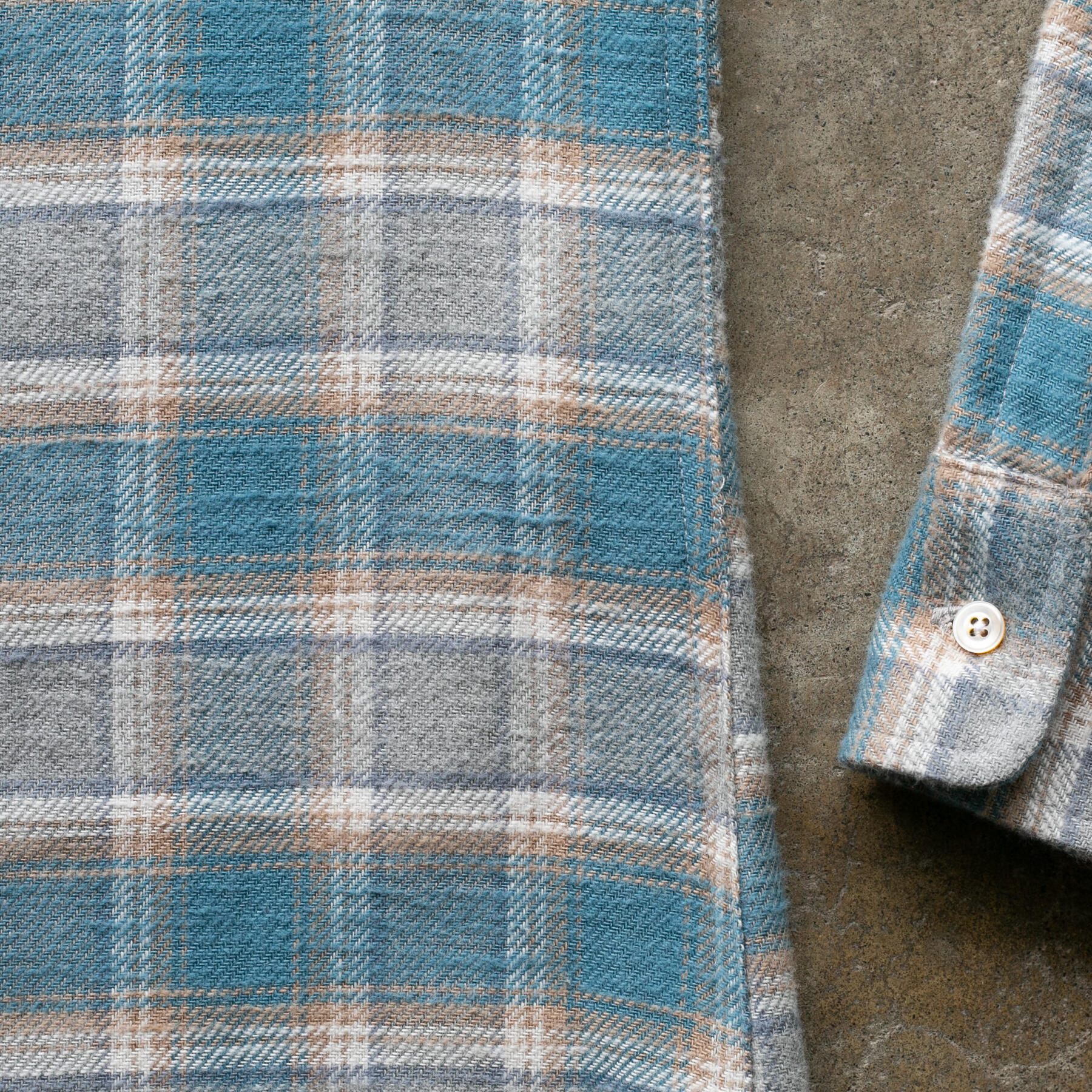 gustin #1304 beach shirt - seafoam