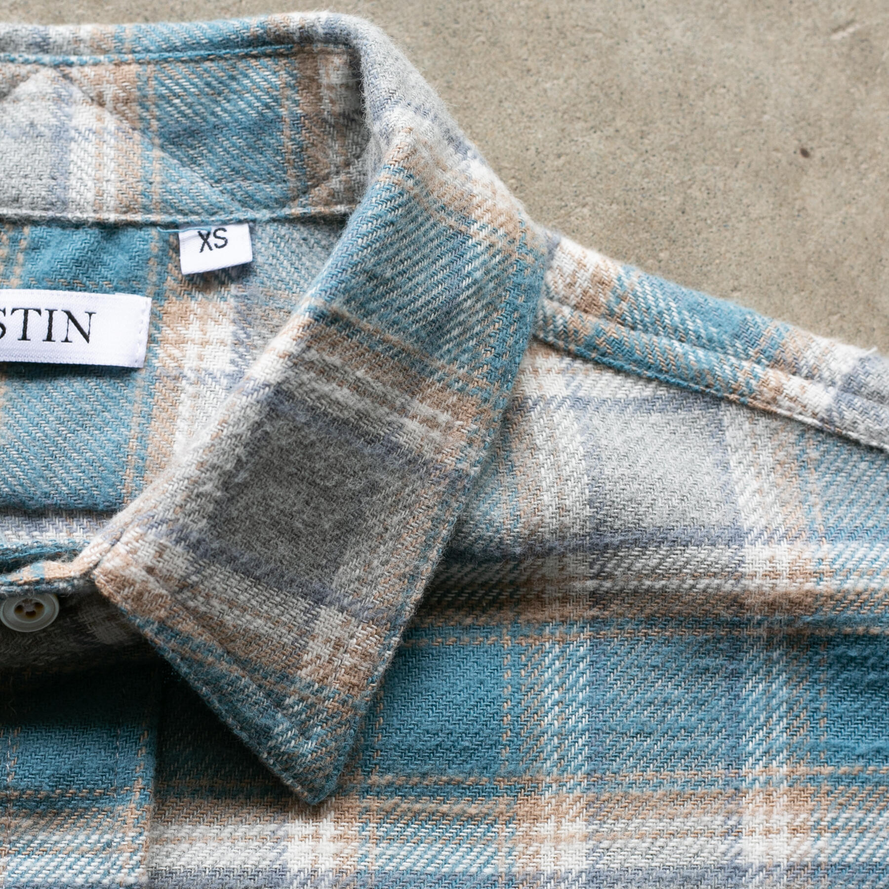 gustin #1304 beach shirt - seafoam