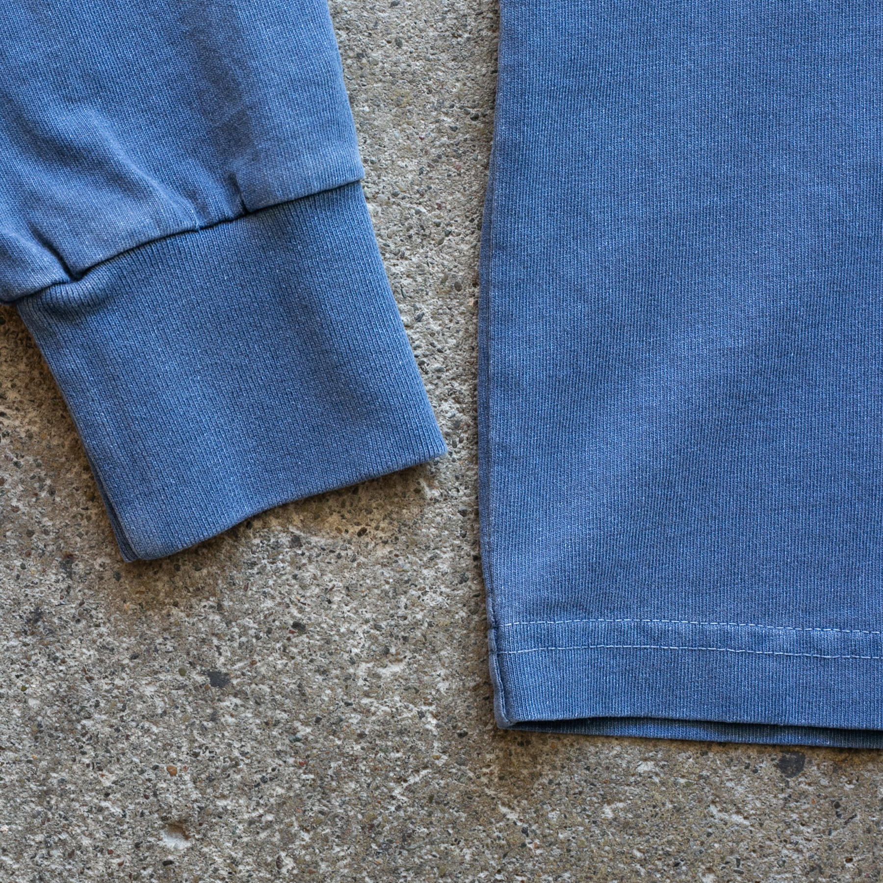 gustin american heavy henley - vintage ocean