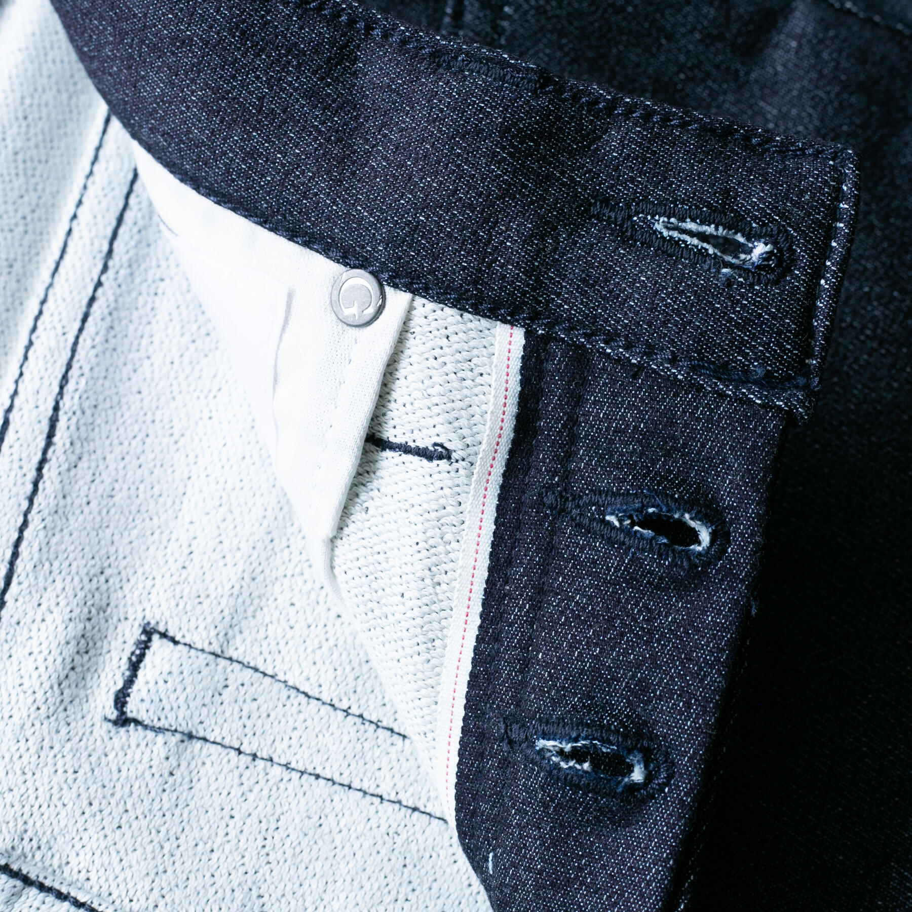 gustin #599 the loopback selvedge - indigo