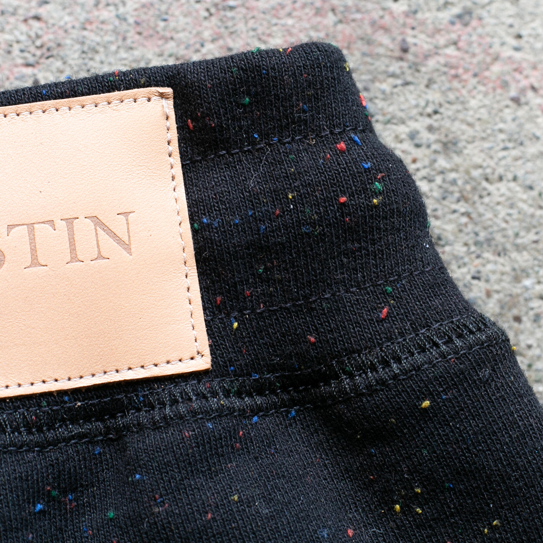 gustin vintage heavyweight sweatpants - cosmic rainbow nep