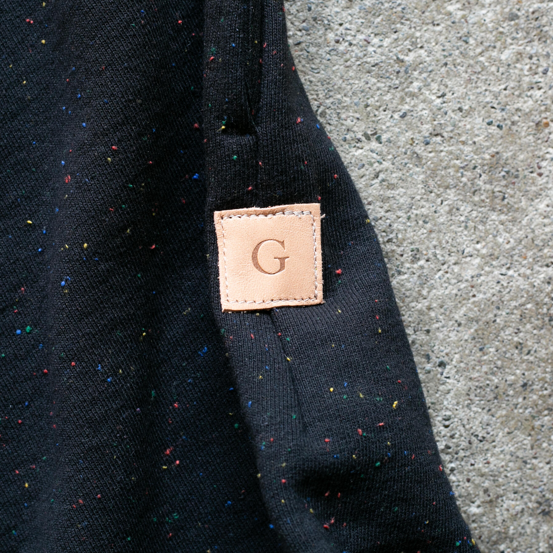 gustin vintage heavyweight sweatpants - cosmic rainbow nep
