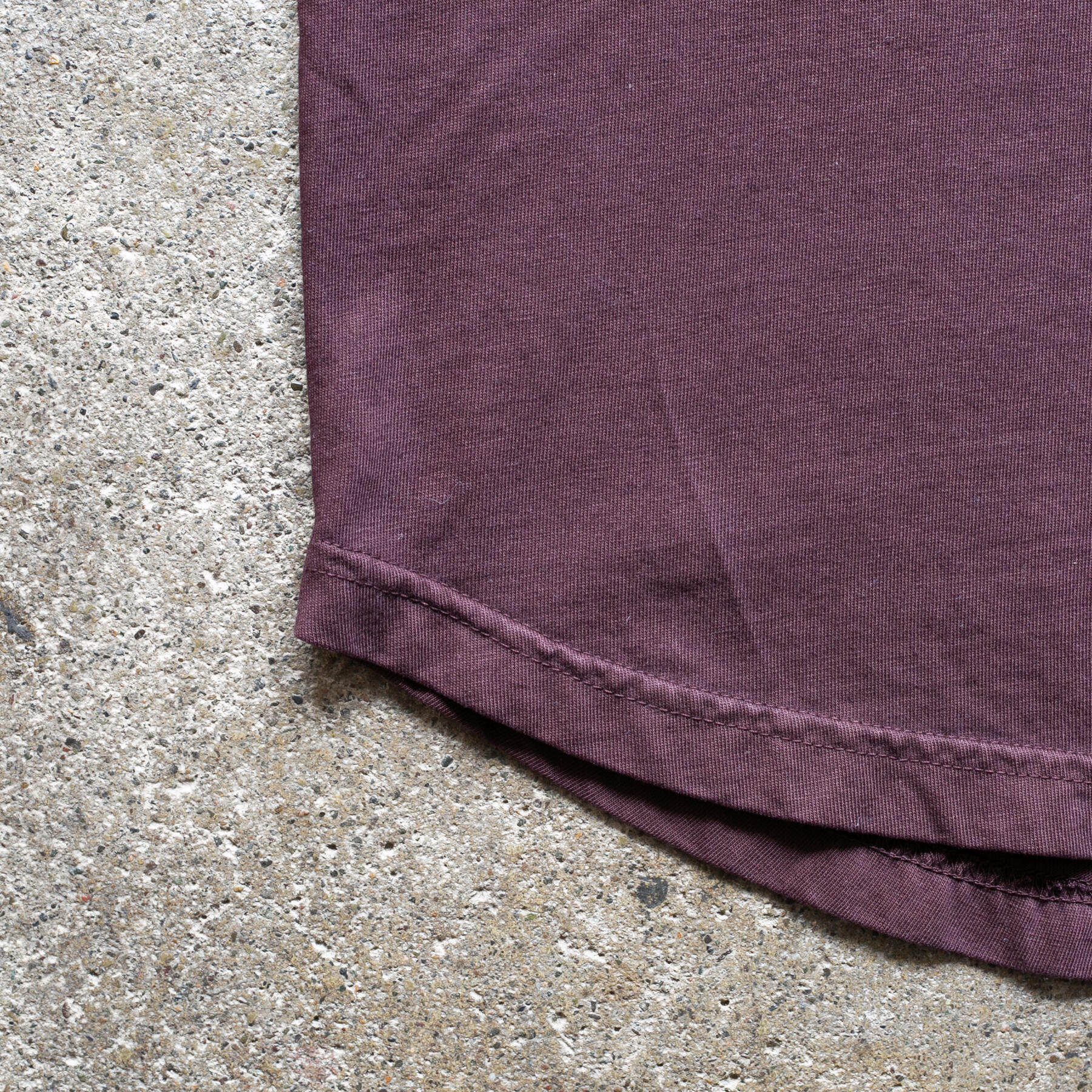gustin baseball henley - oxblood