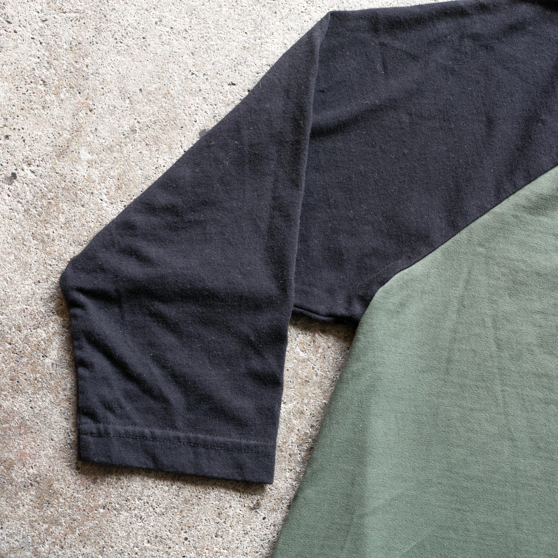 gustin baseball henley - olive
