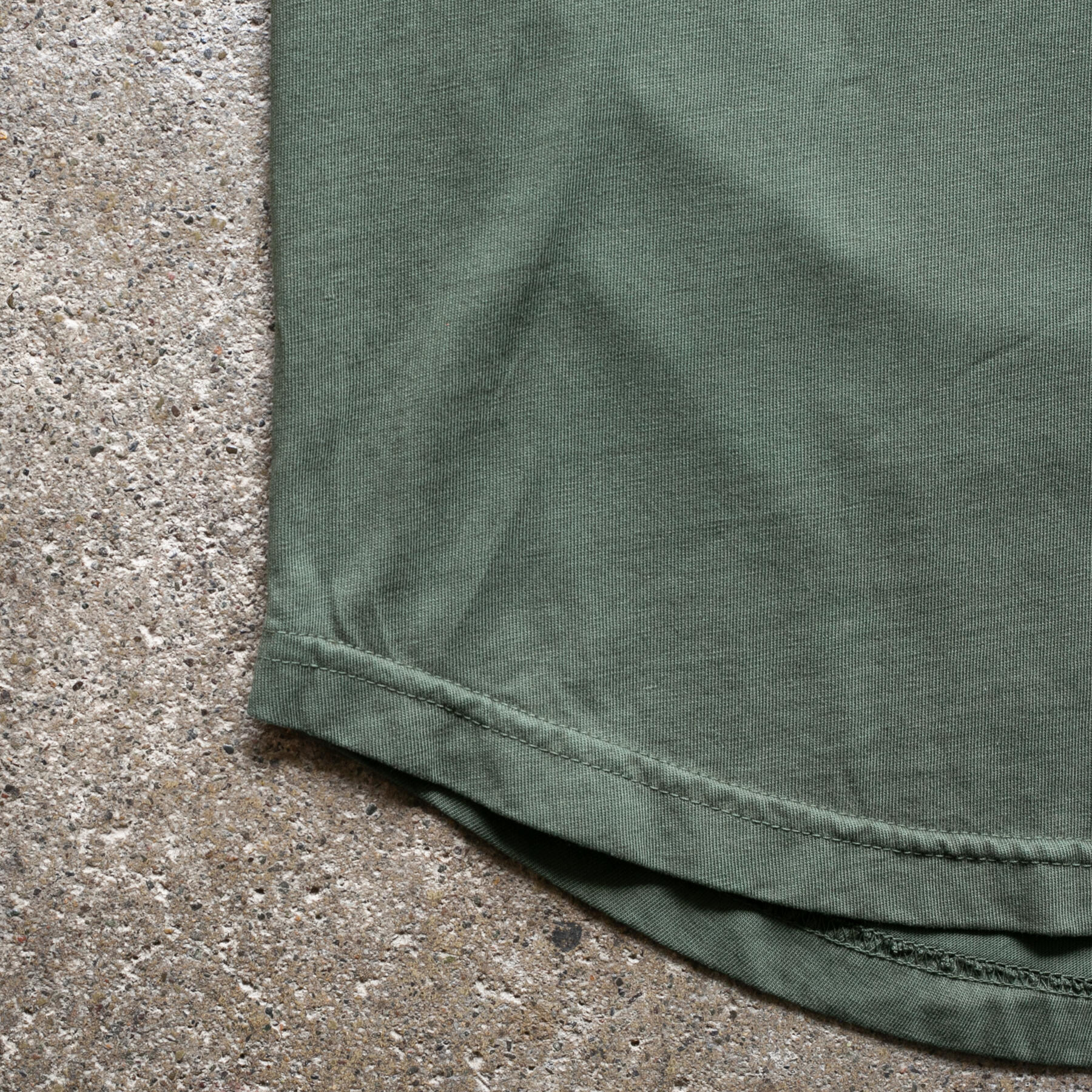 gustin baseball henley - olive