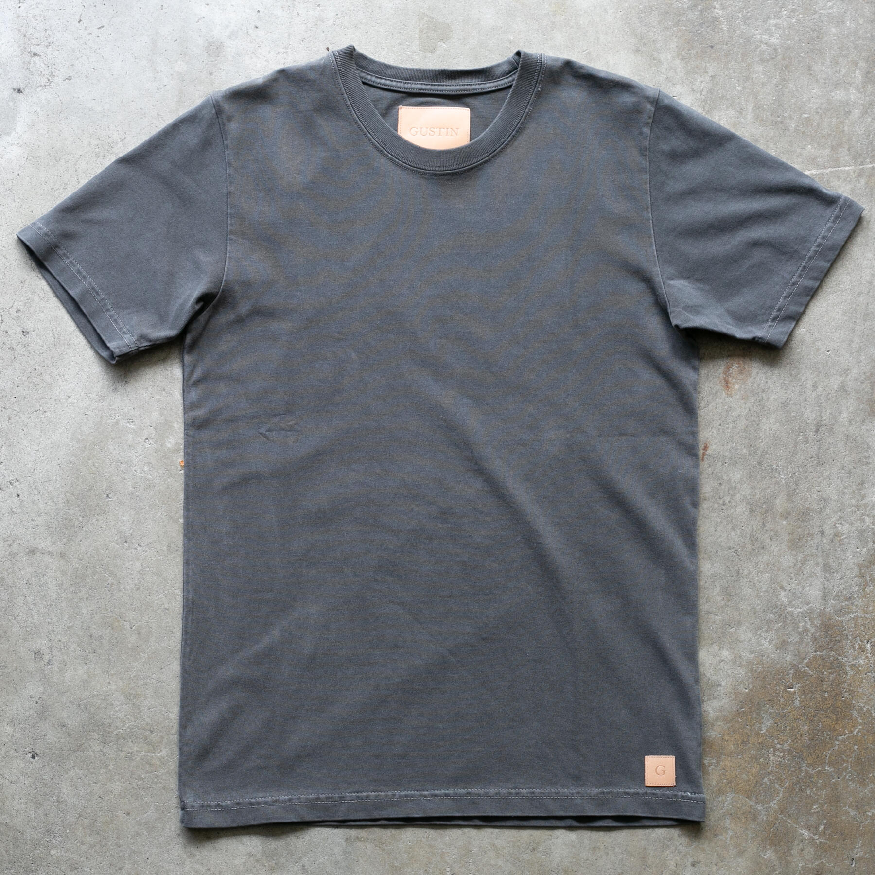 gustin vintage heavyweight t-shirt 2 pack - vintage black