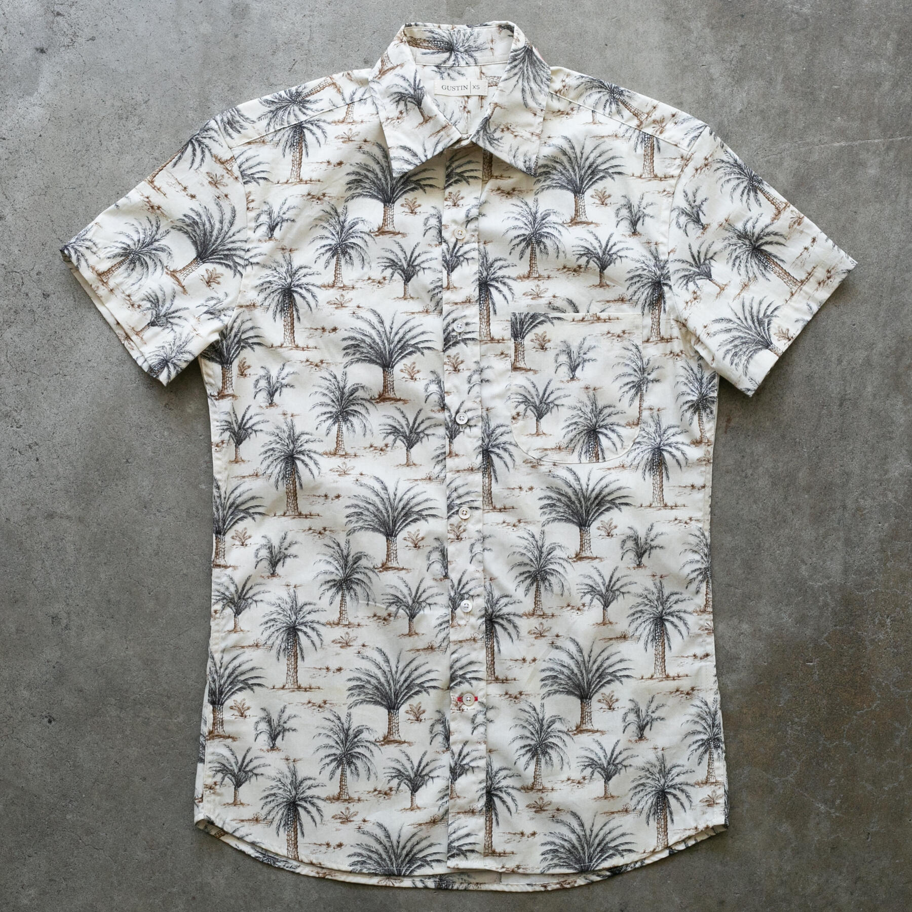 gustin #1253 retro hawaiian - natural